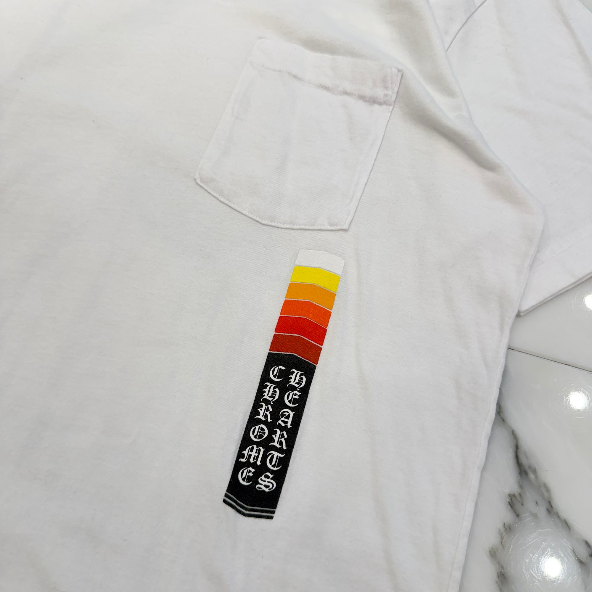 CHROME HEARTS Neon Bar Logo Tee Size L クロムハーツ ネオンバーロゴTシャツ サイズL