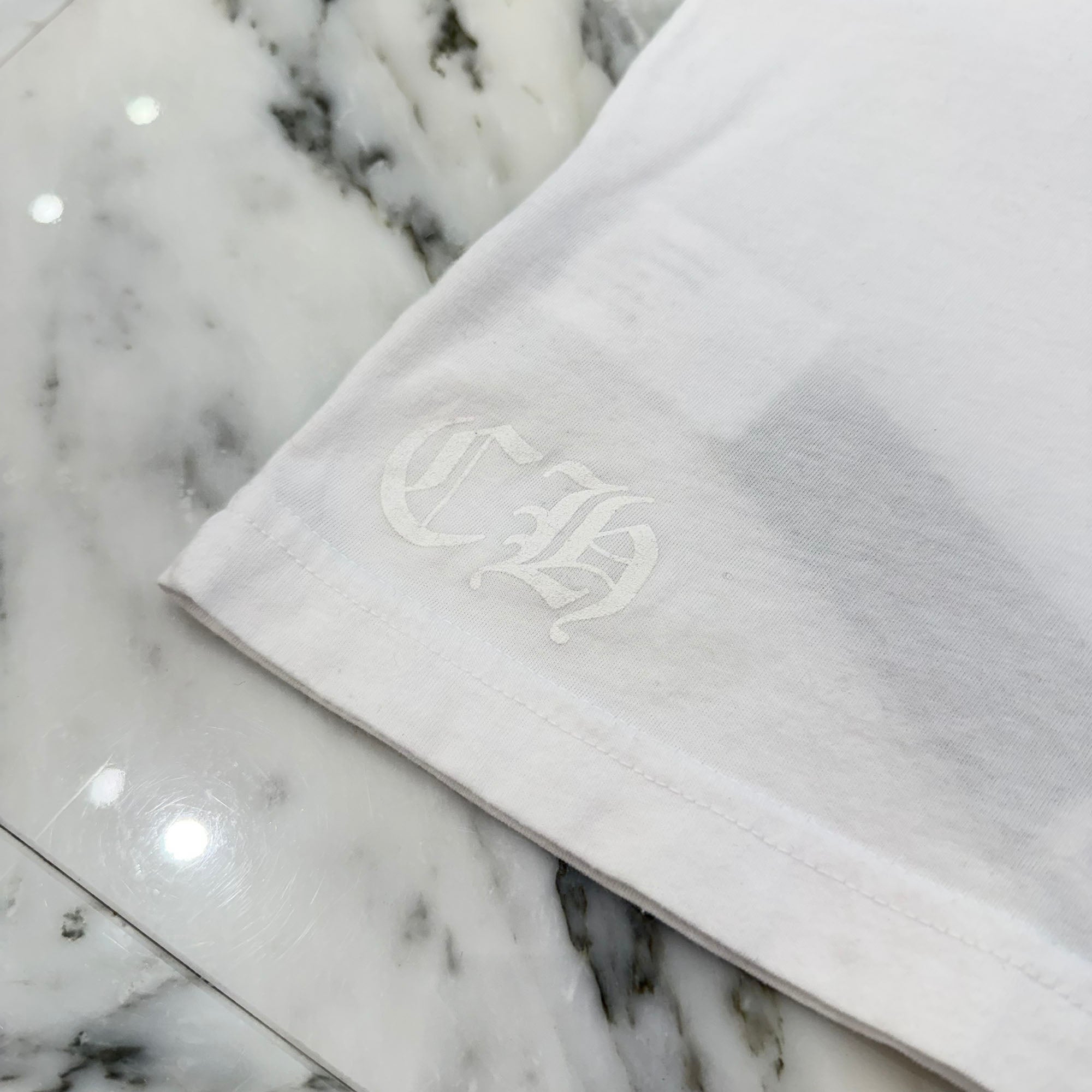 CHROME HEARTS Neon Bar Logo Tee Size L クロムハーツ ネオンバーロゴTシャツ サイズL