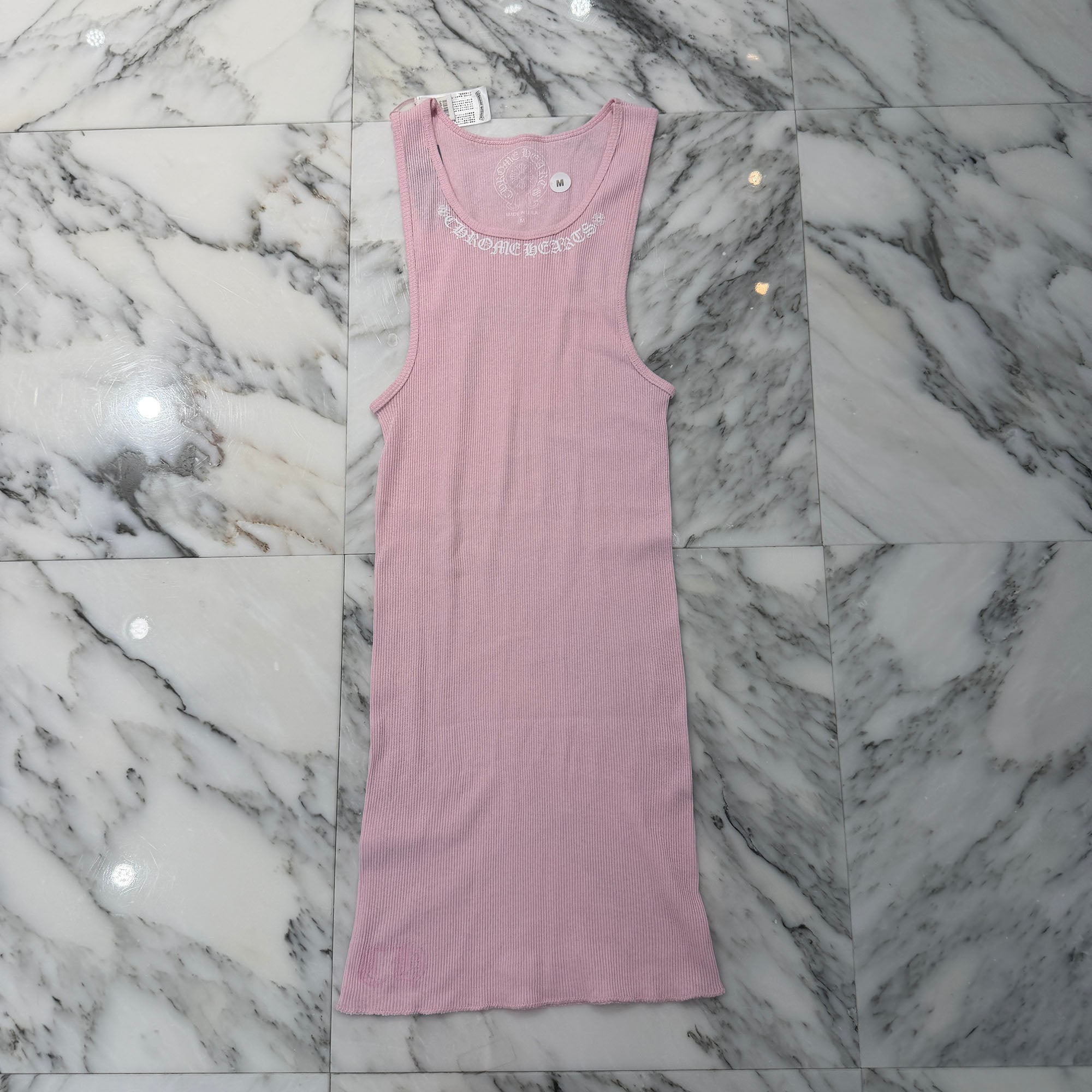 CHROME HEARTS Love You Rib Tank Top Size M クロムハーツ ラブユー