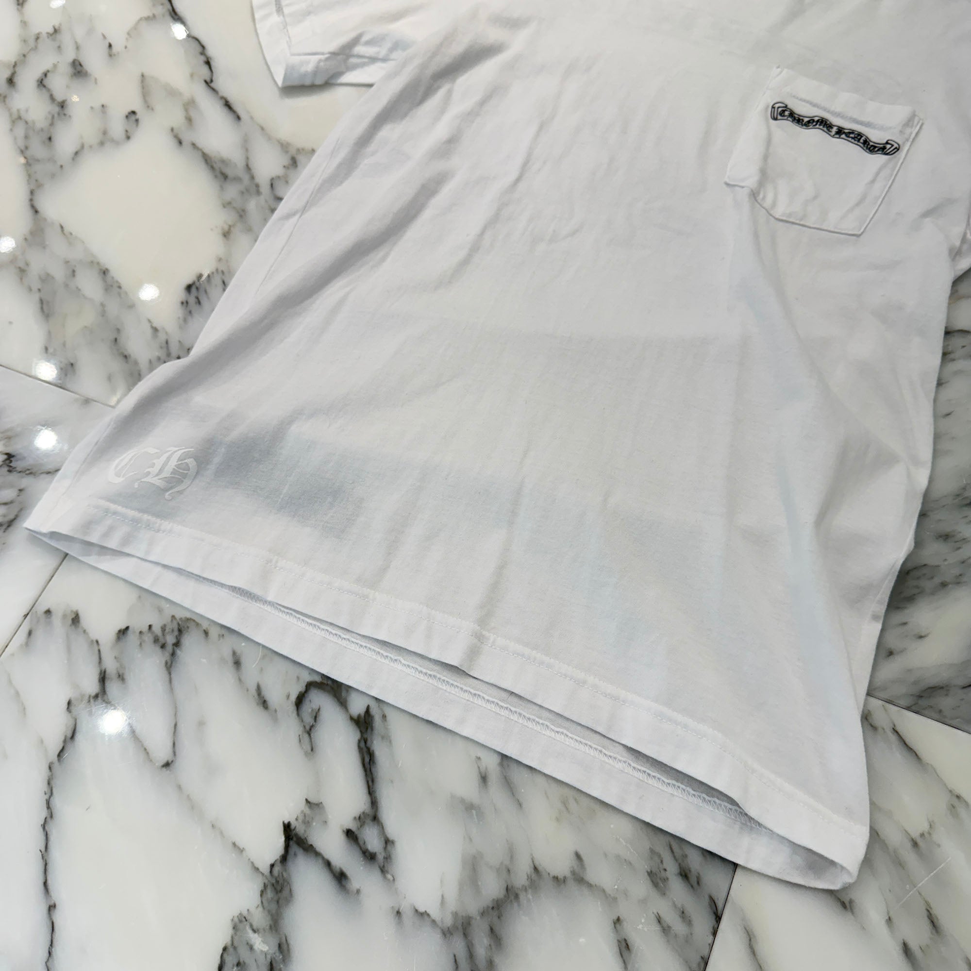 CHROME HEARTS Back Scroll Logo Tee Size M クロムハーツ バックスクロールロゴ Tシャツ サイズM