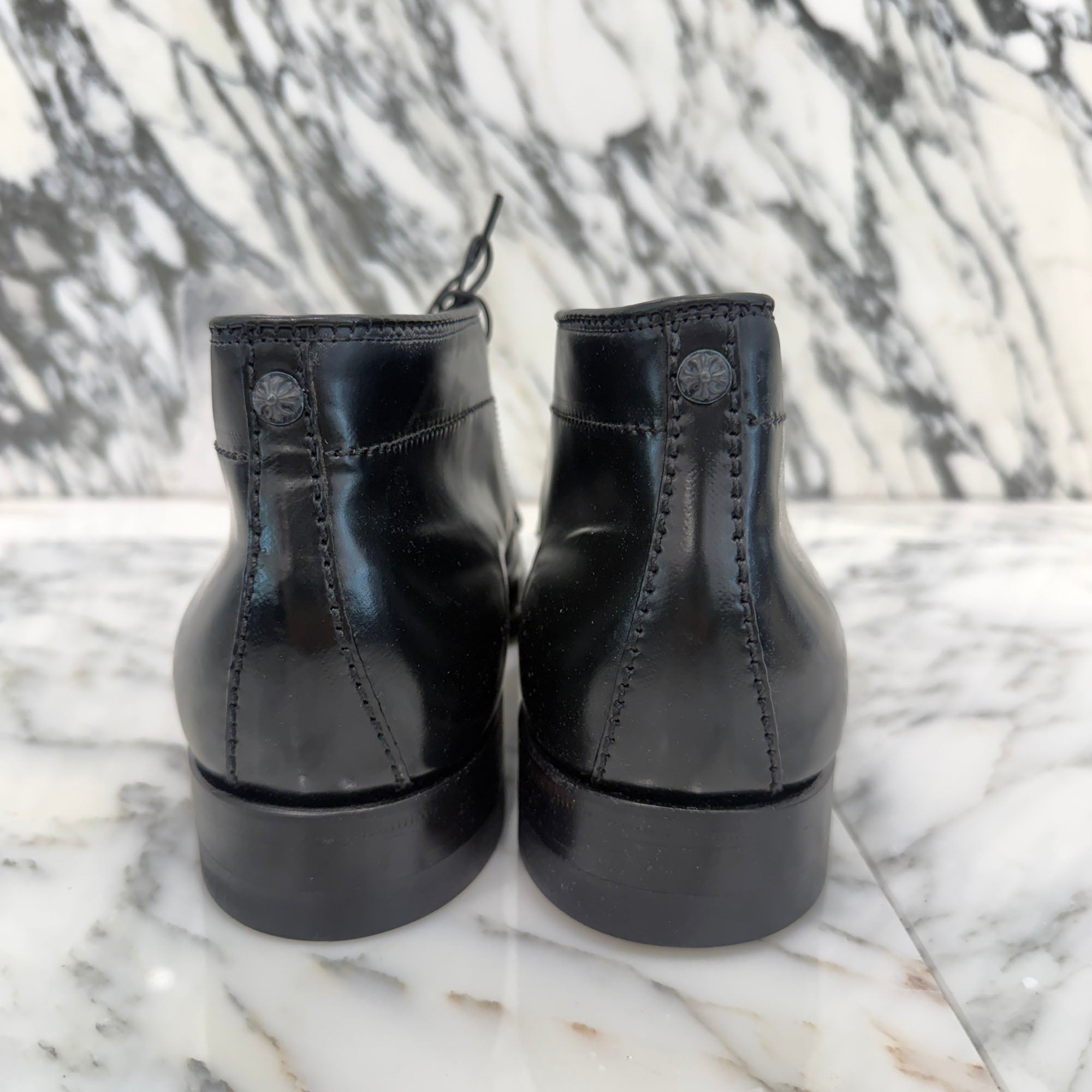 CHROME HEARTS × Alden Custom Chukka Boots Size US 7 1/2 (約25.5cm) クロムハーツ×オールデン カスタム チャッカブーツ サイズUS 7 1/2 (約25.5cm)