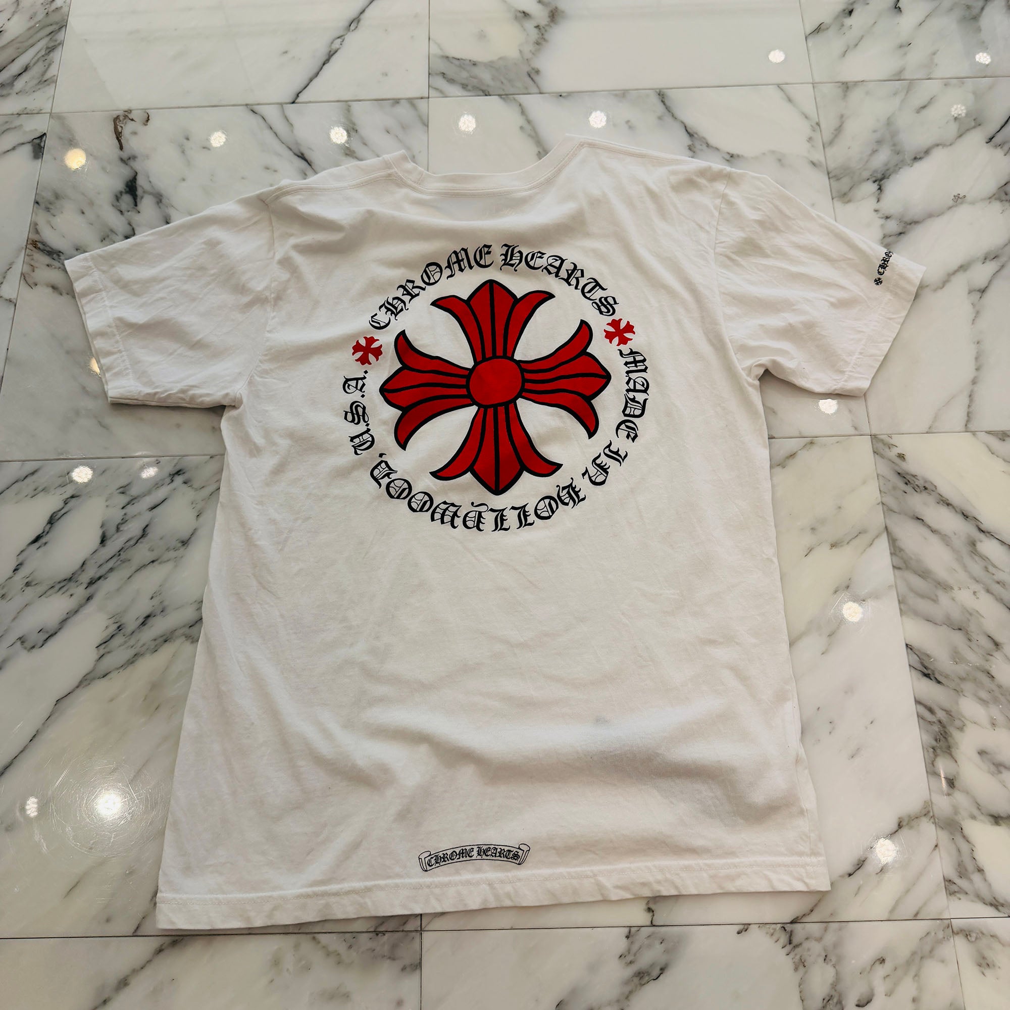CHROME HEARTS Made In Hollywood CH Plus Tee Size L クロムハーツ メイドインハリウッド CHプラス Tシャツ サイズL