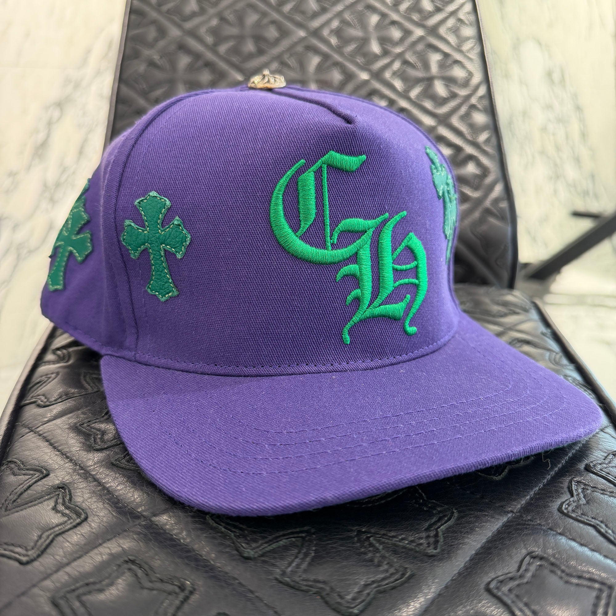 CHROME HEARTS Cemetery Cross Patch Trucker Cap ONE SIZE (51-61) クロムハーツ セメタリークロスパッチ トラッカーキャップ ONE SIZE (51-61)