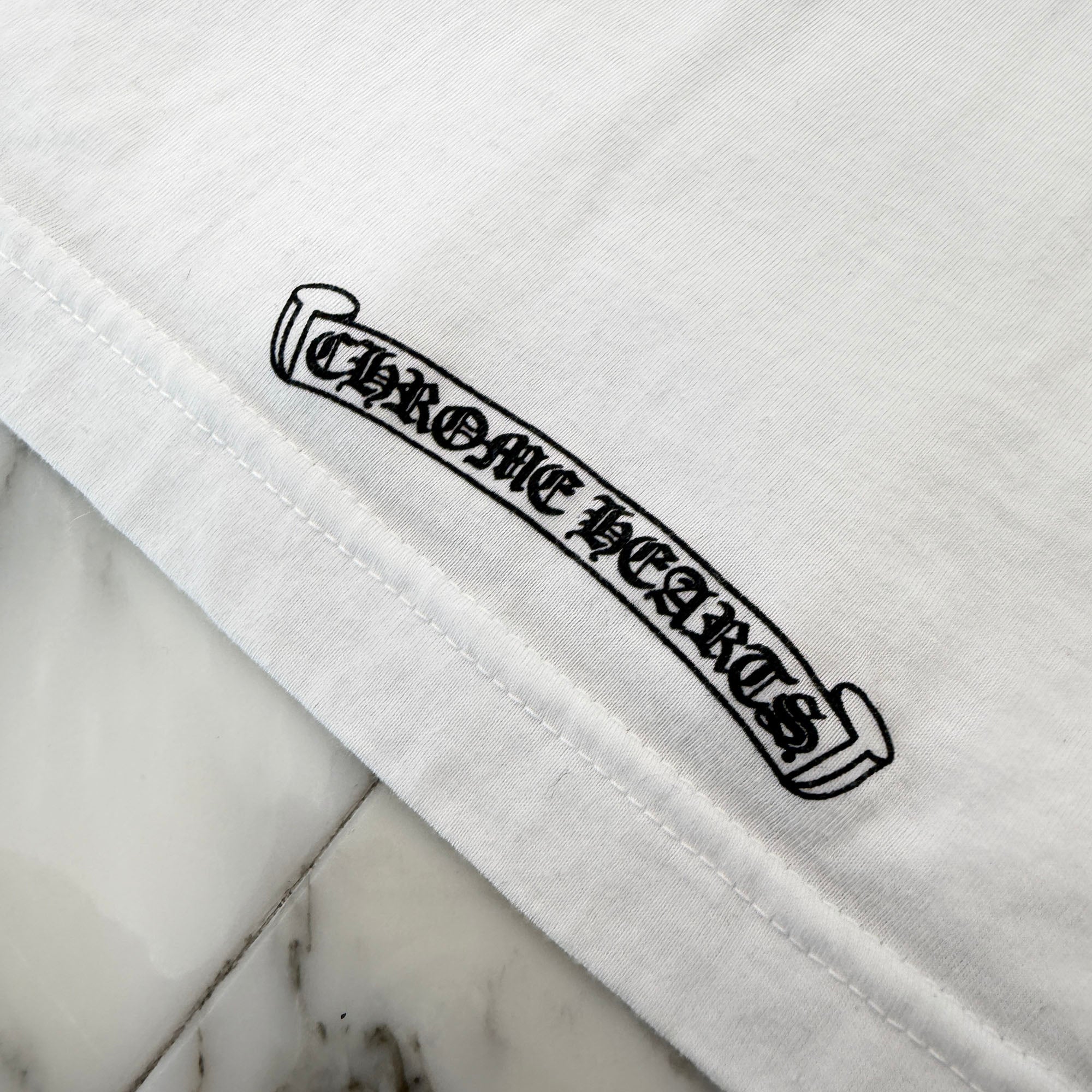 CHROME HEARTS Back Scroll Logo Tee Size M クロムハーツ バックスクロールロゴ Tシャツ サイズM