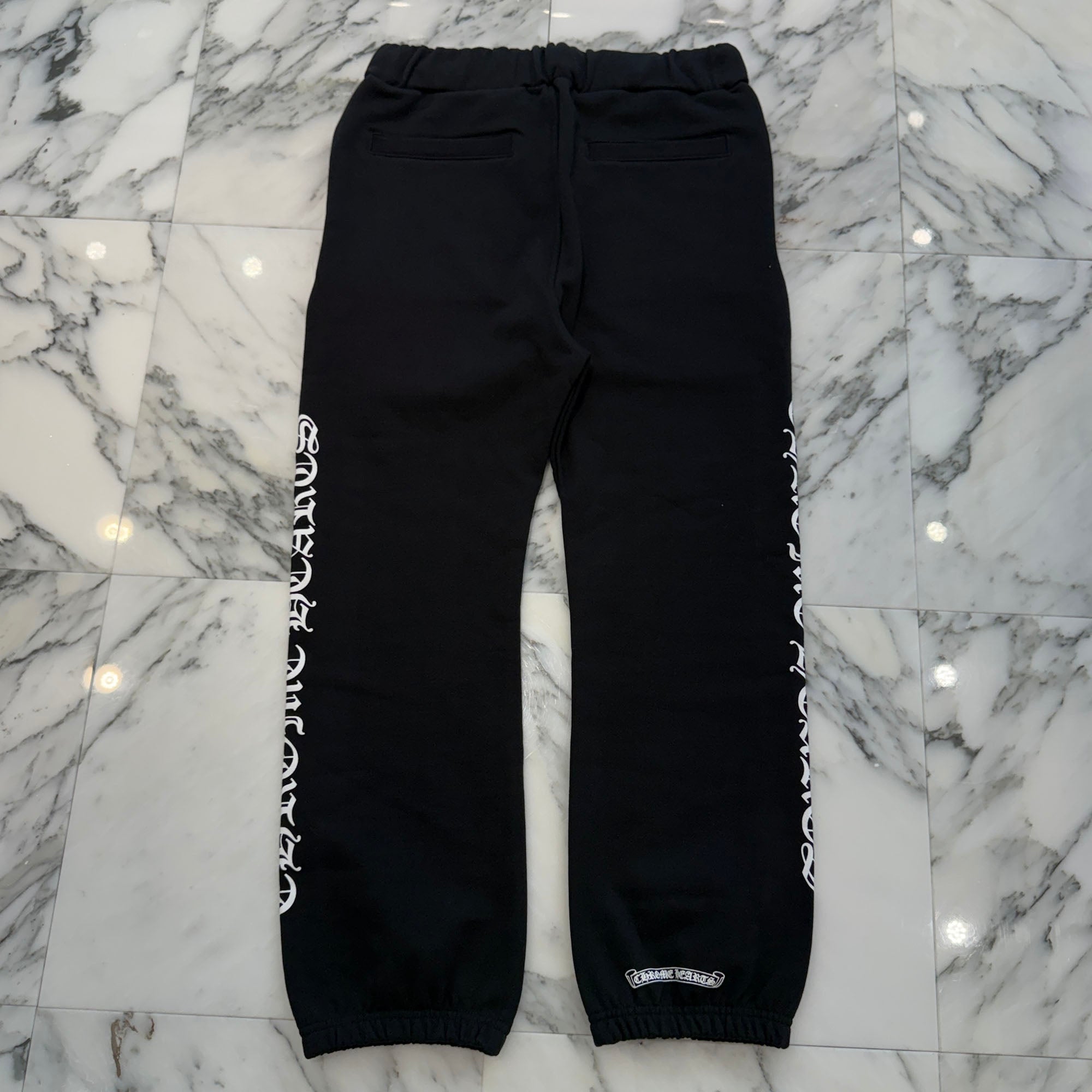 CHROME HEARTS Scroll Side Logo Sweat Long Pants Size M クロムハーツ ホースシュー サイドロゴ スウェットロングパンツ サイズM