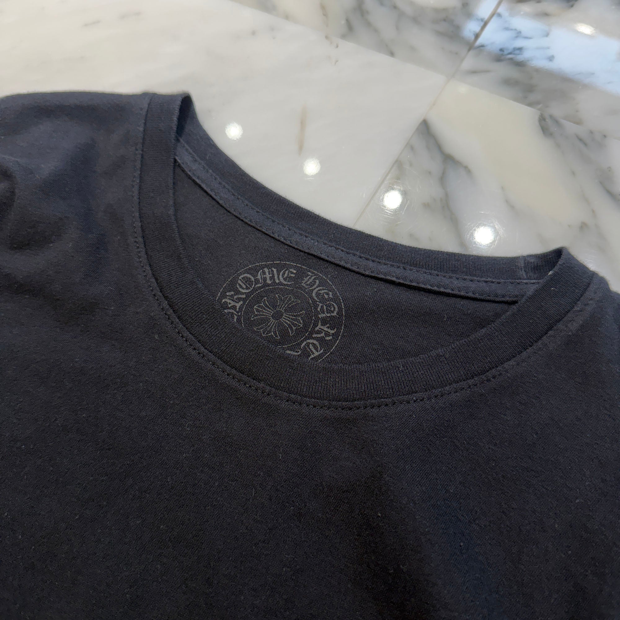 CHROME HEARTS Made In Hollywood Vertical Logo Tee Size XL クロムハーツ メイドインハリウッド ヴァーティカルロゴ Tシャツ サイズXL
