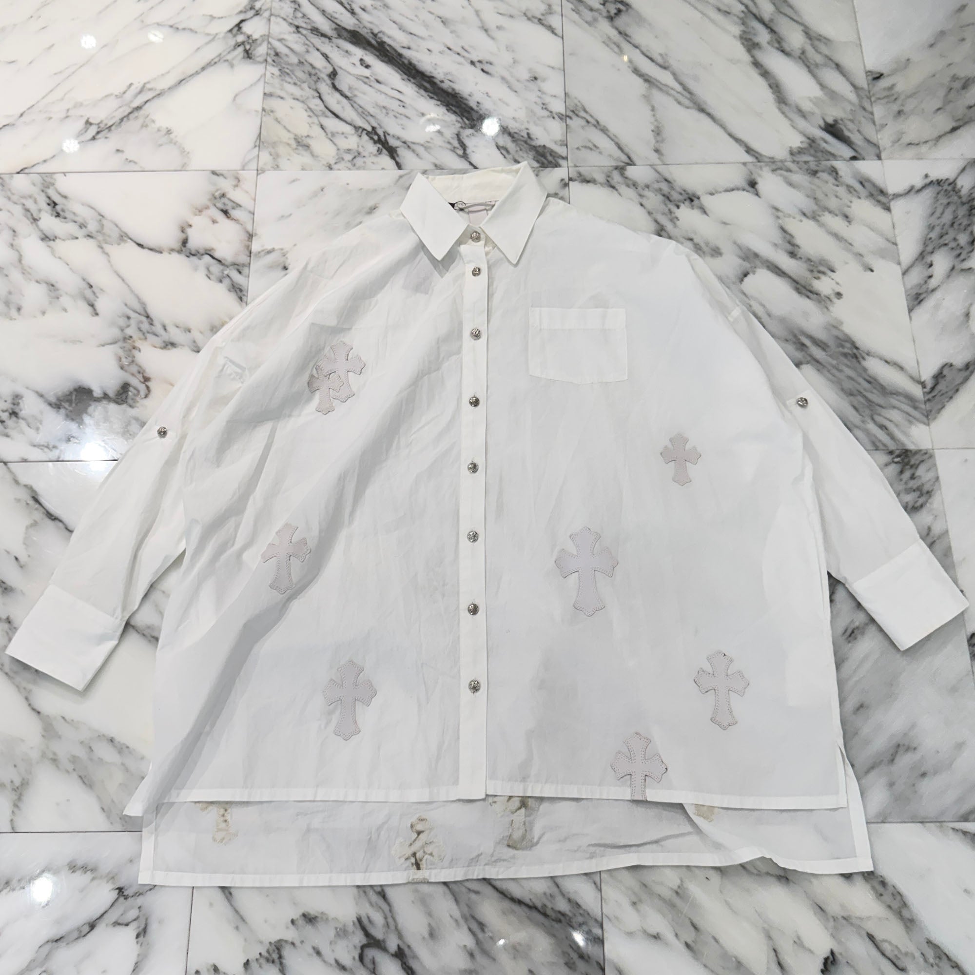 CHROME HEARTS Y NOT Mahal Kita Shirt Size XS クロムハーツ ワイノット マハルキタシャツ サイズXS