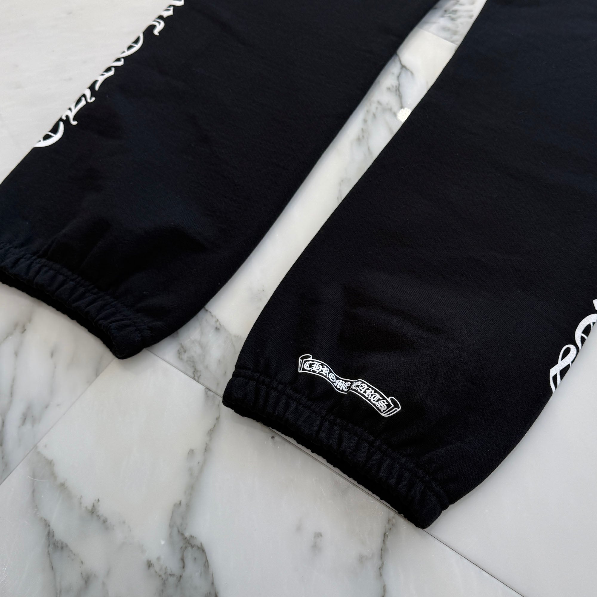 CHROME HEARTS Scroll Side Logo Sweat Long Pants Size M クロムハーツ ホースシュー サイドロゴ スウェットロングパンツ サイズM