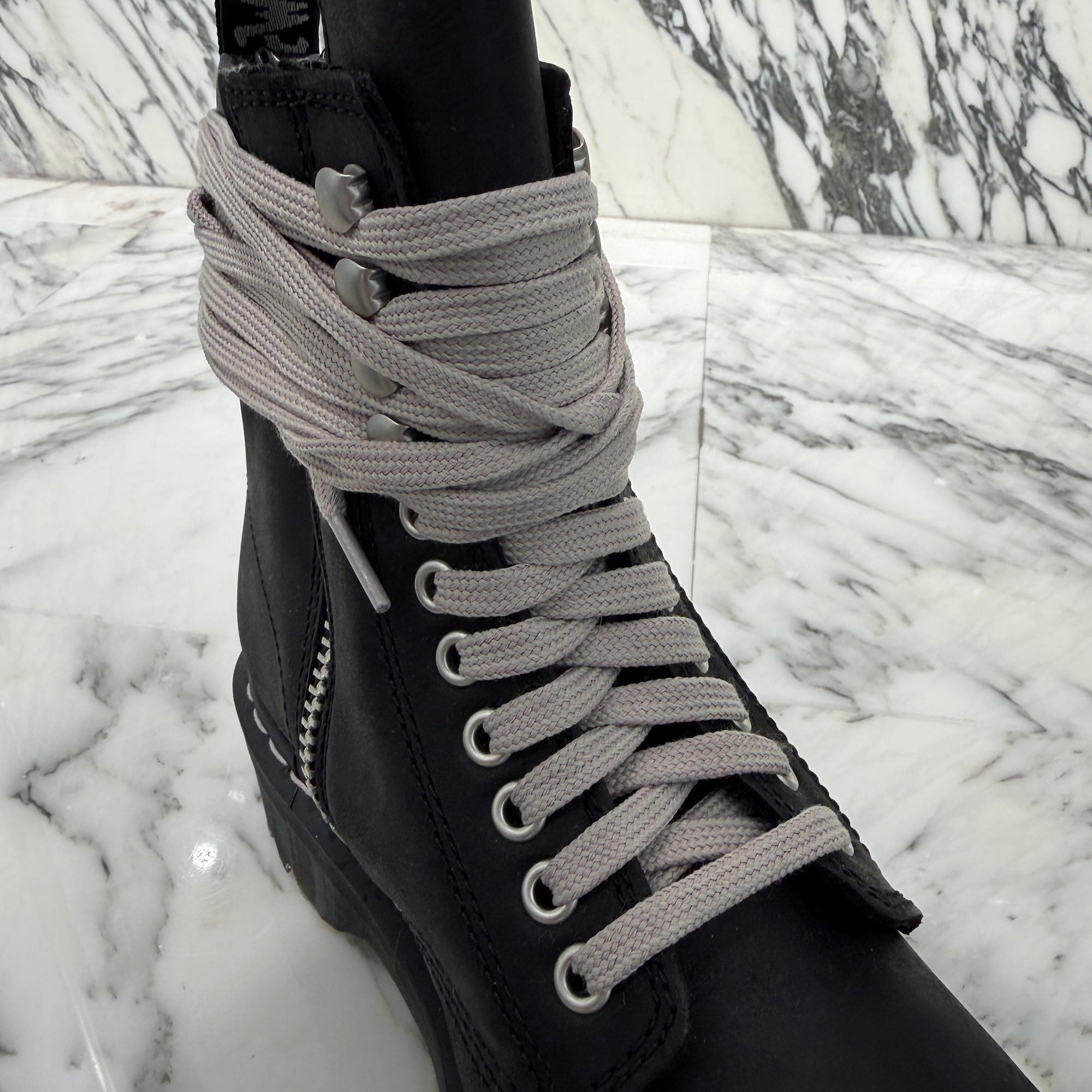 Rick Owens × Dr.Martens QUAD SOLE STEEL TOE Boot DW02E68139001 Size UK8 (27.0cm) リックオウエンス×ドクターマーチン クアッドソール トゥーブート サイズUK8 (27.0cm)