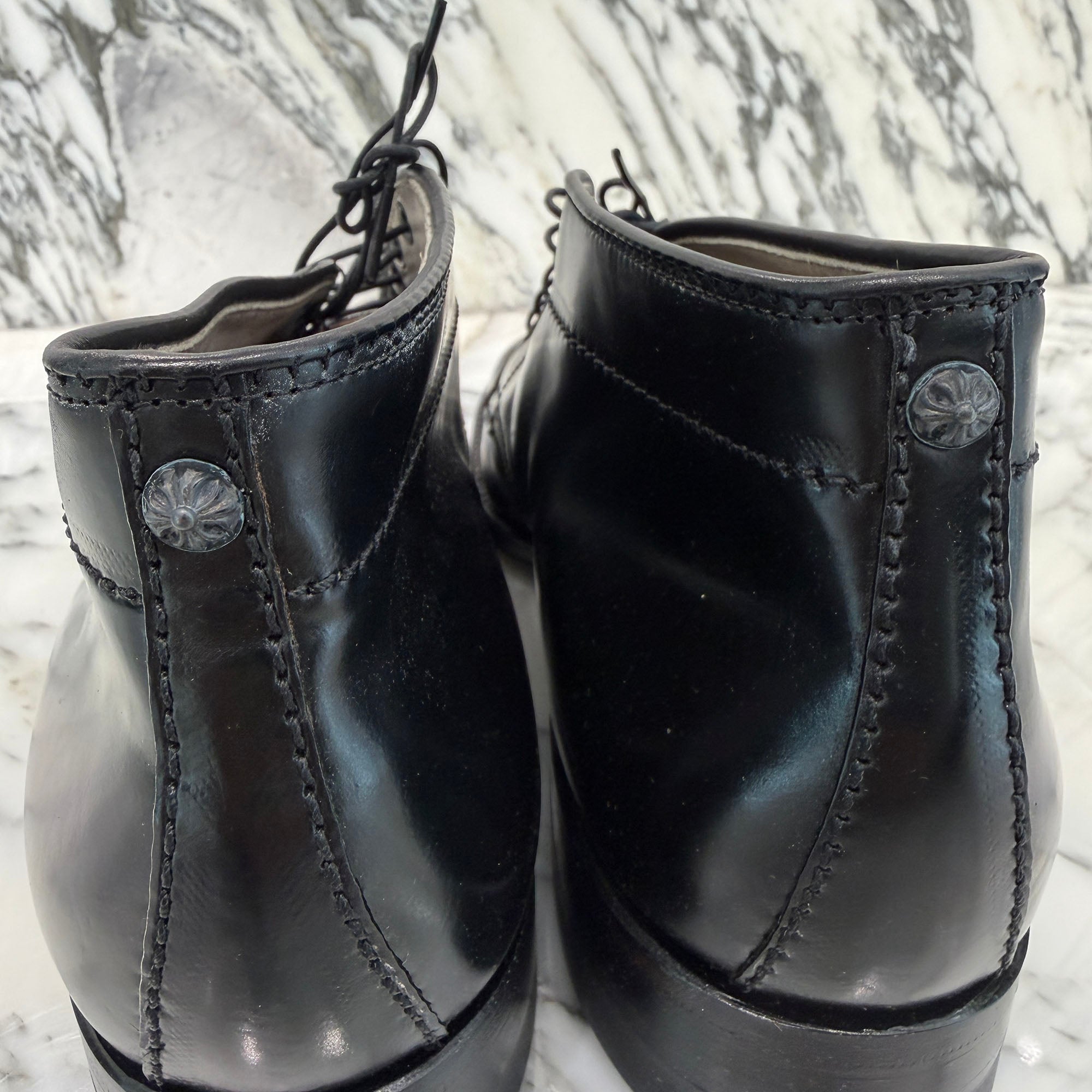 CHROME HEARTS × Alden Custom Chukka Boots Size US 7 1/2 (約25.5cm) クロムハーツ×オールデン カスタム チャッカブーツ サイズUS 7 1/2 (約25.5cm)