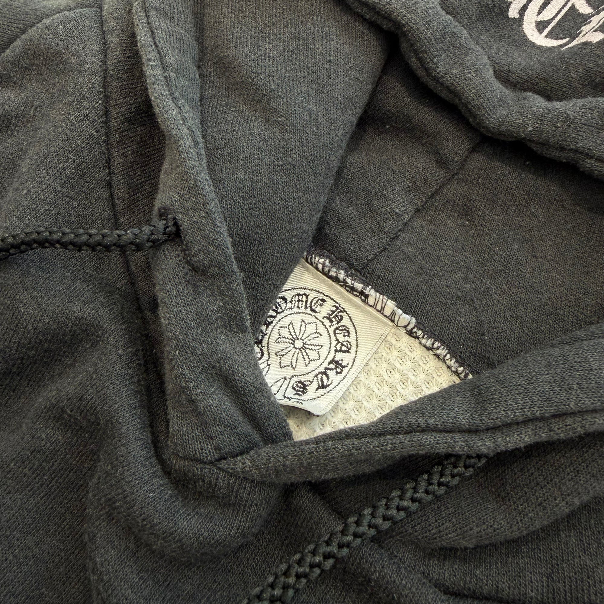 CHROME HEARTS Hooded Fuck You Horseshoe Pullover Hoodie Size M クロムハーツ フーデッド ファックユー ホースシュー プルオーバーフーディ サイズM