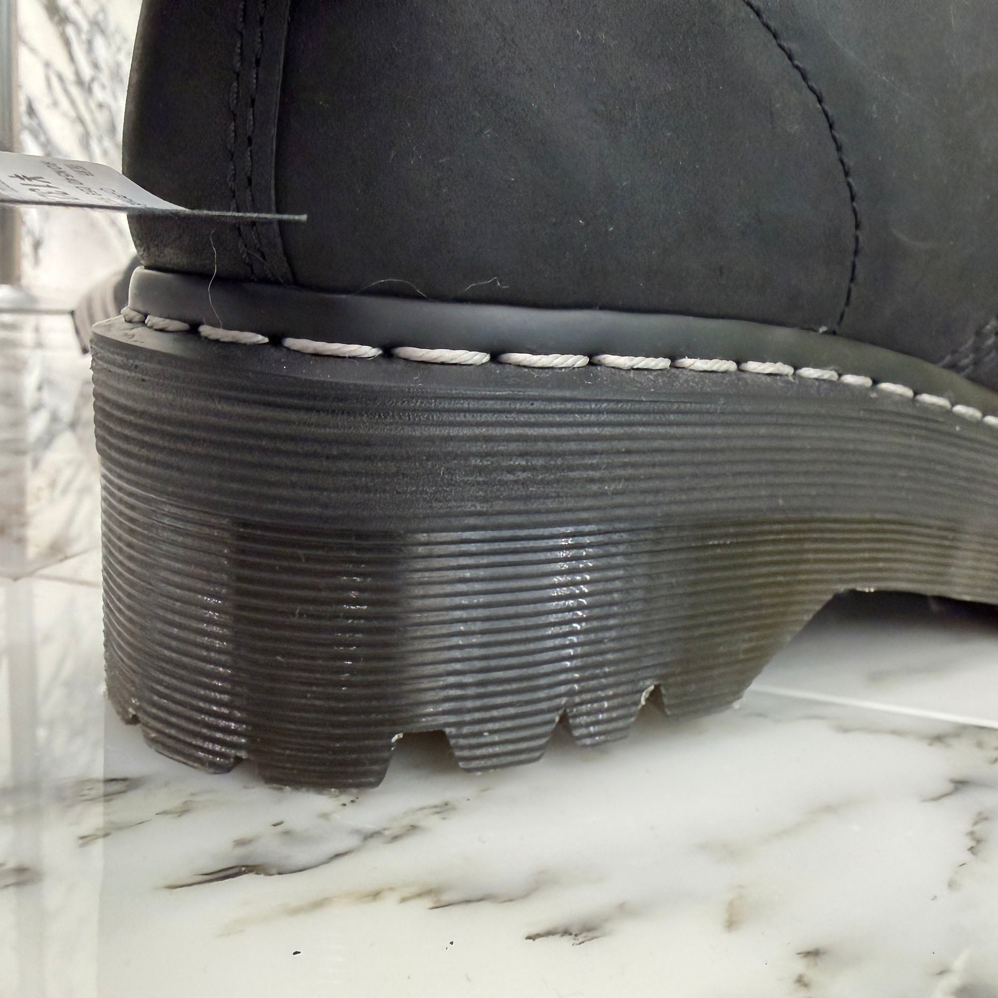 Rick Owens × Dr.Martens QUAD SOLE STEEL TOE Boot DW02E68139001 Size UK8 (27.0cm) リックオウエンス×ドクターマーチン クアッドソール トゥーブート サイズUK8 (27.0cm)