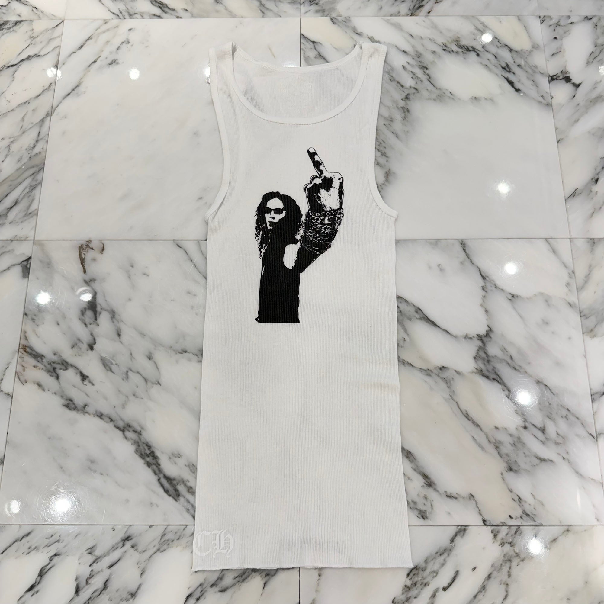 CHROME HEARTS Richard Stark Print Tank Top Size M クロムハーツ リチャード・スターク ププリント タンクトップ サイズM