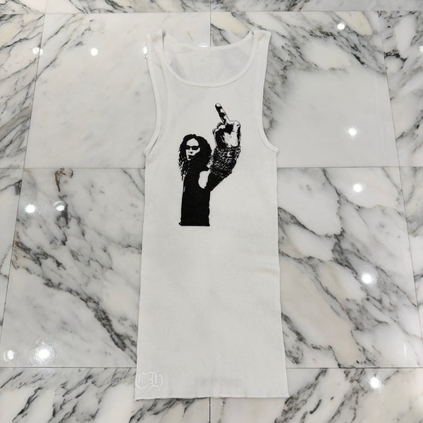 CHROME HEARTS Richard Stark Print Tank Top Size XL クロムハーツ リチャード・スターク ププリント タンクトップ サイズXL