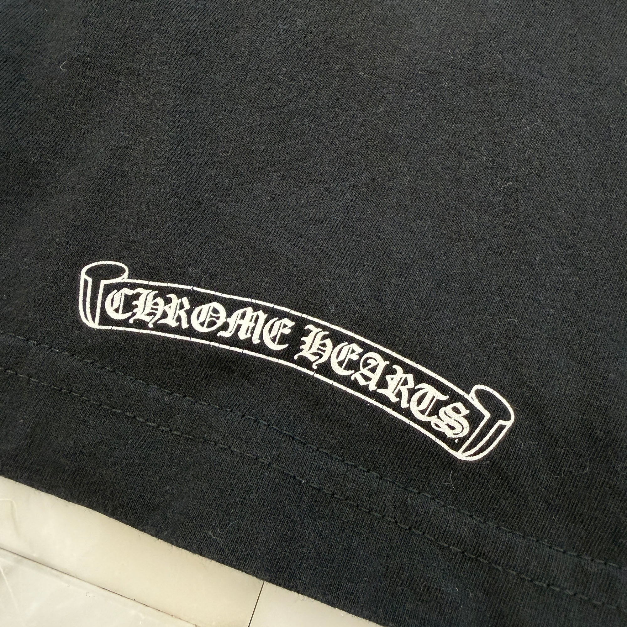 CHROME HEARTS Made In Hollywood Vertical Logo Tee Size XL クロムハーツ メイドインハリウッド ヴァーティカルロゴ Tシャツ サイズXL