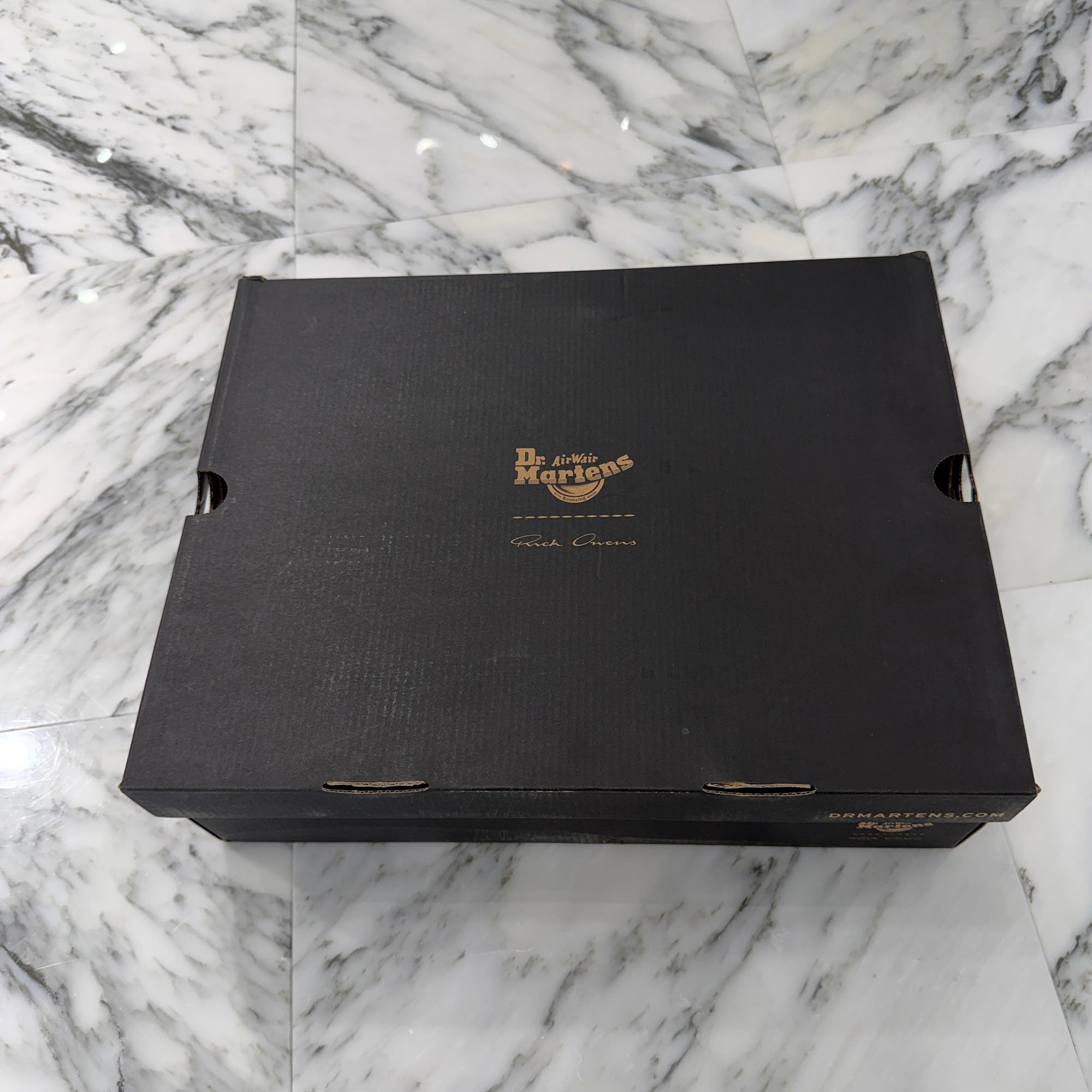 Rick Owens × Dr.Martens 1460 QUAD SOLE MEGALACE Boot DW02E68128001 Size UK8(27.0cm) リックオウエンス×ドクターマーチン 1460 クアッドソール メガレースブーツ サイズUK8(27.0cm)