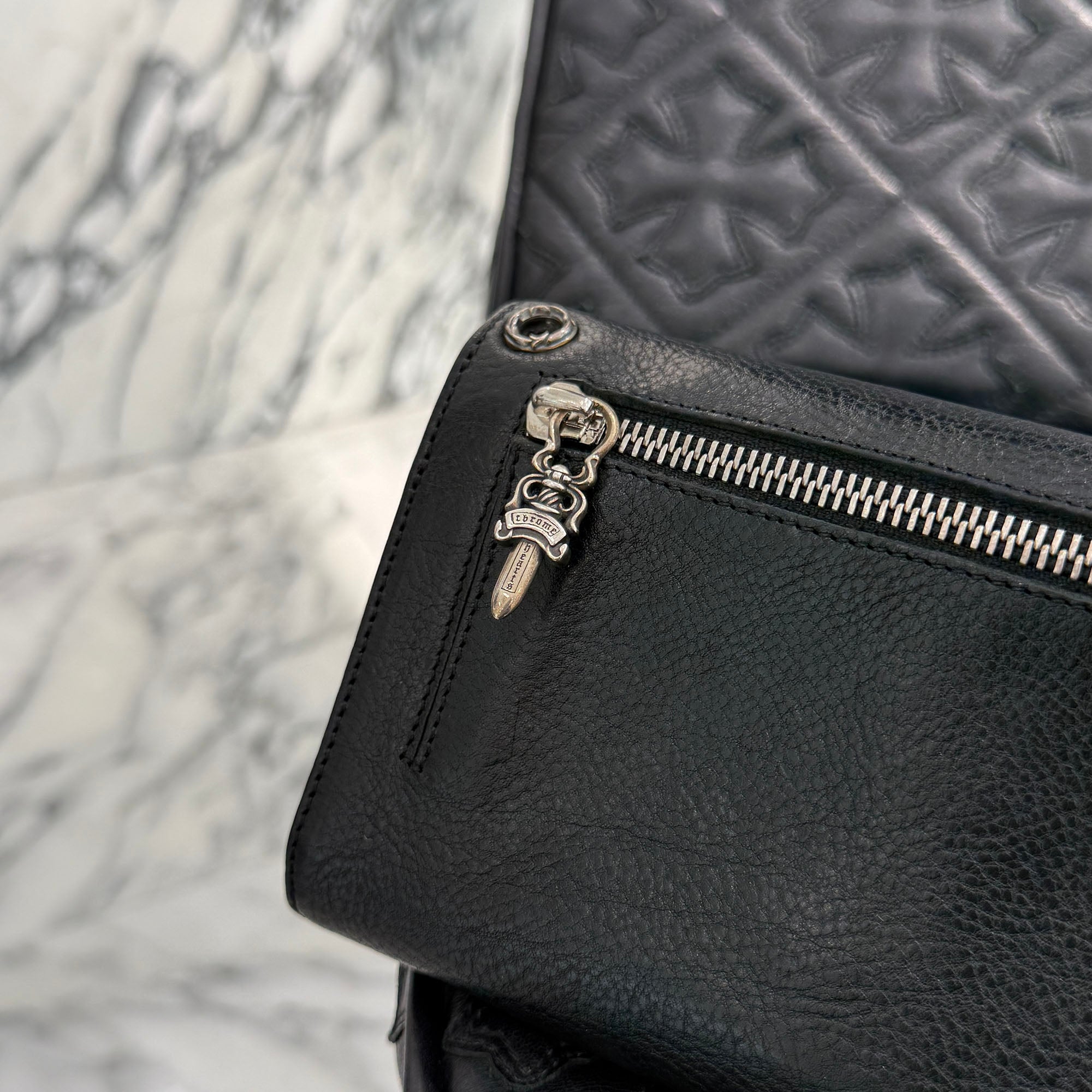 CHROME HEARTS Wave Cross Ball Wallet クロムハーツ ウェーブクロスボール ウォレット