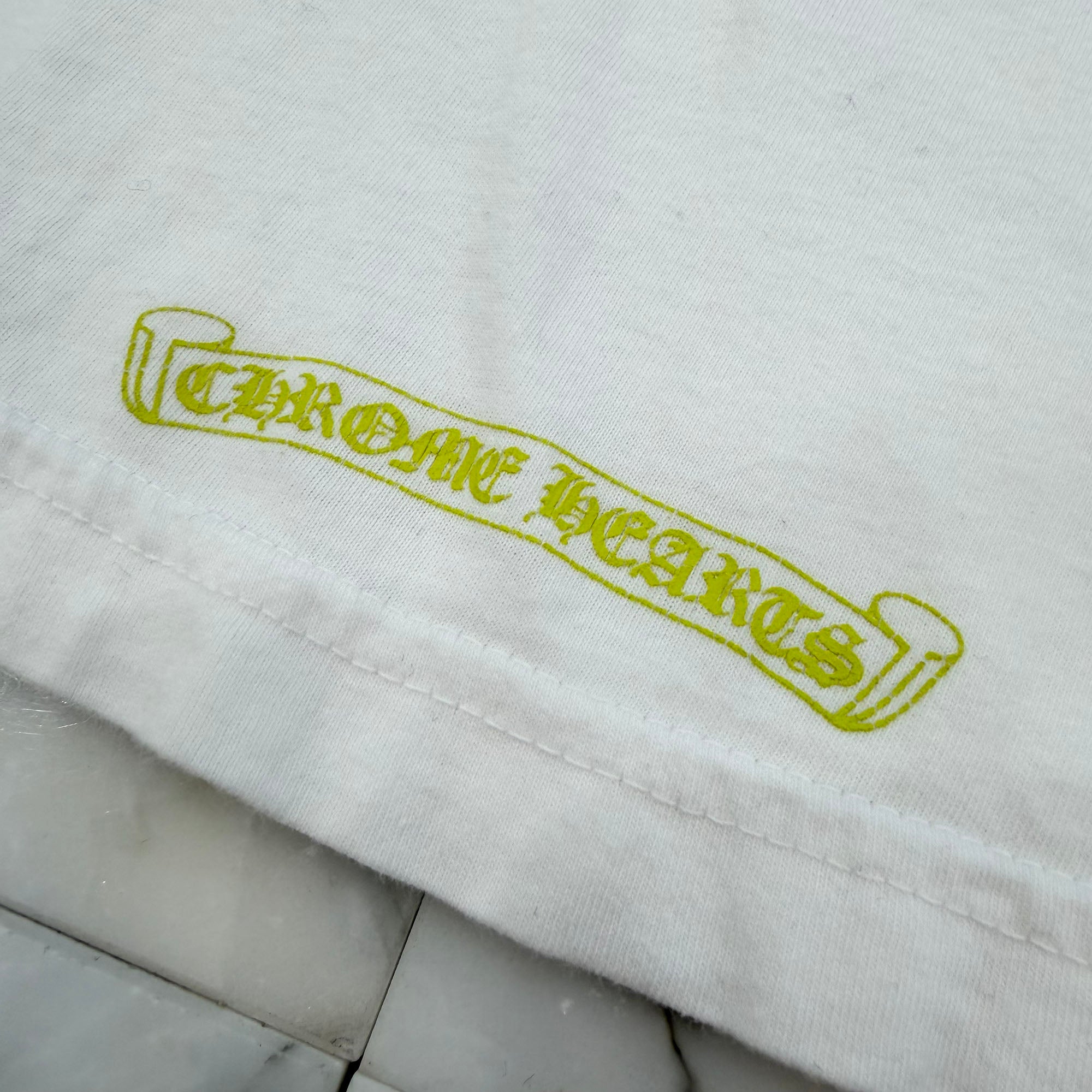 CHROME HEARTS Made In Hollywood Vertical Logo Tee Size XL クロムハーツ メイドインハリウッド ヴァーティカルロゴ Tシャツ サイズXL