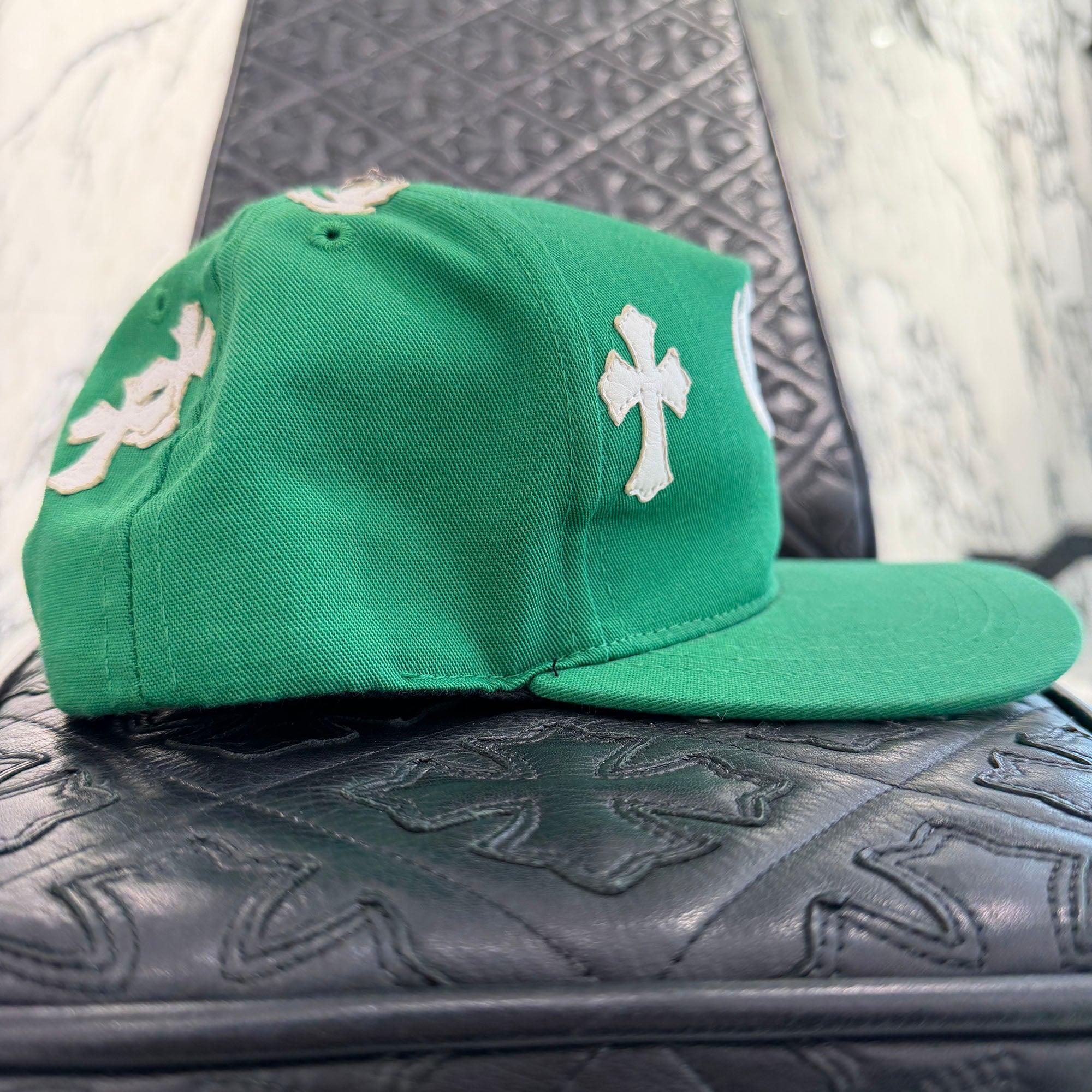 CHROME HEARTS Cemetery Cross Patch Trucker Cap ONE SIZE (53-60) クロムハーツ セメタリークロス トラッカーキャップ サイズ ONE SIZE (53-60)