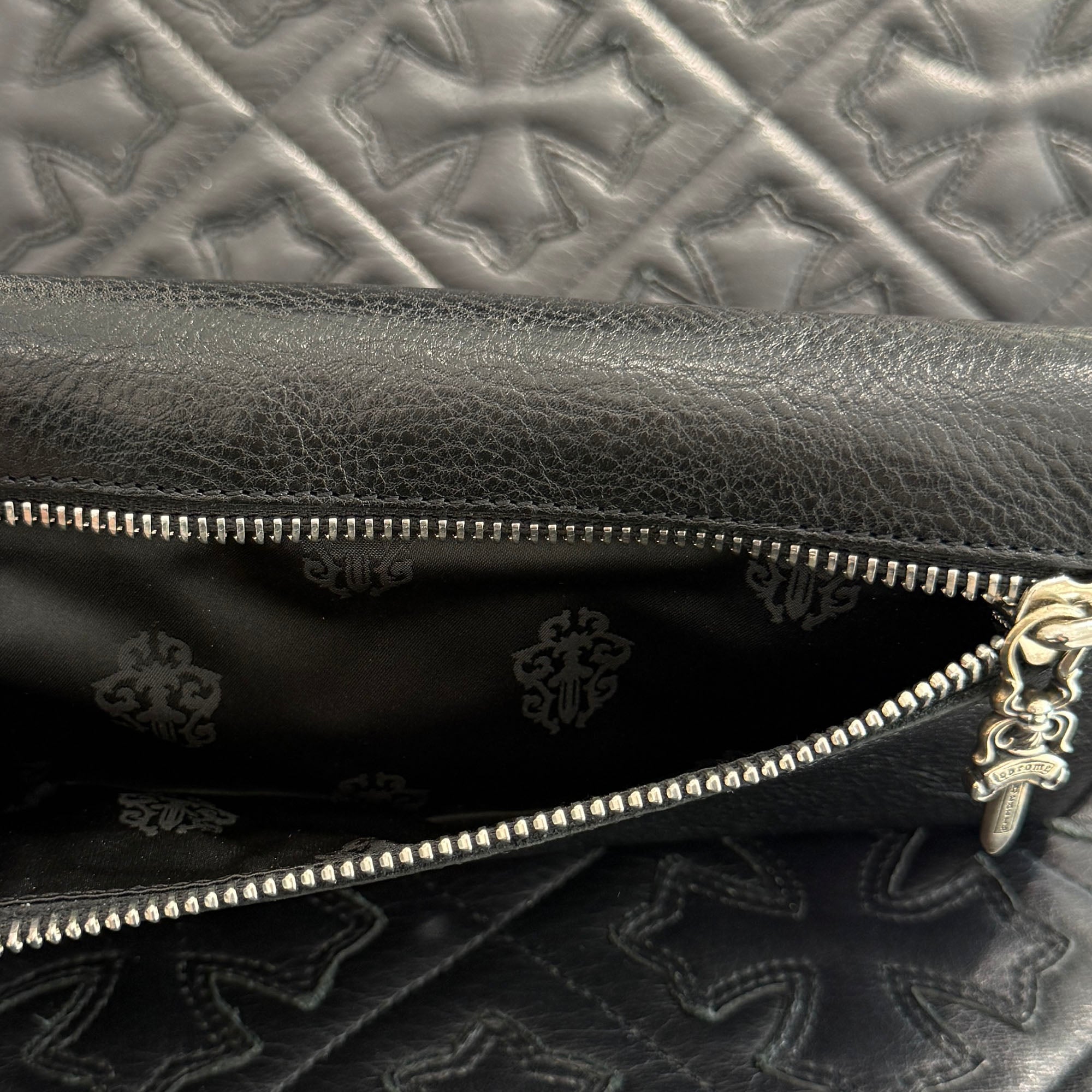 CHROME HEARTS Wave Cross Ball Wallet クロムハーツ ウェーブクロスボール ウォレット