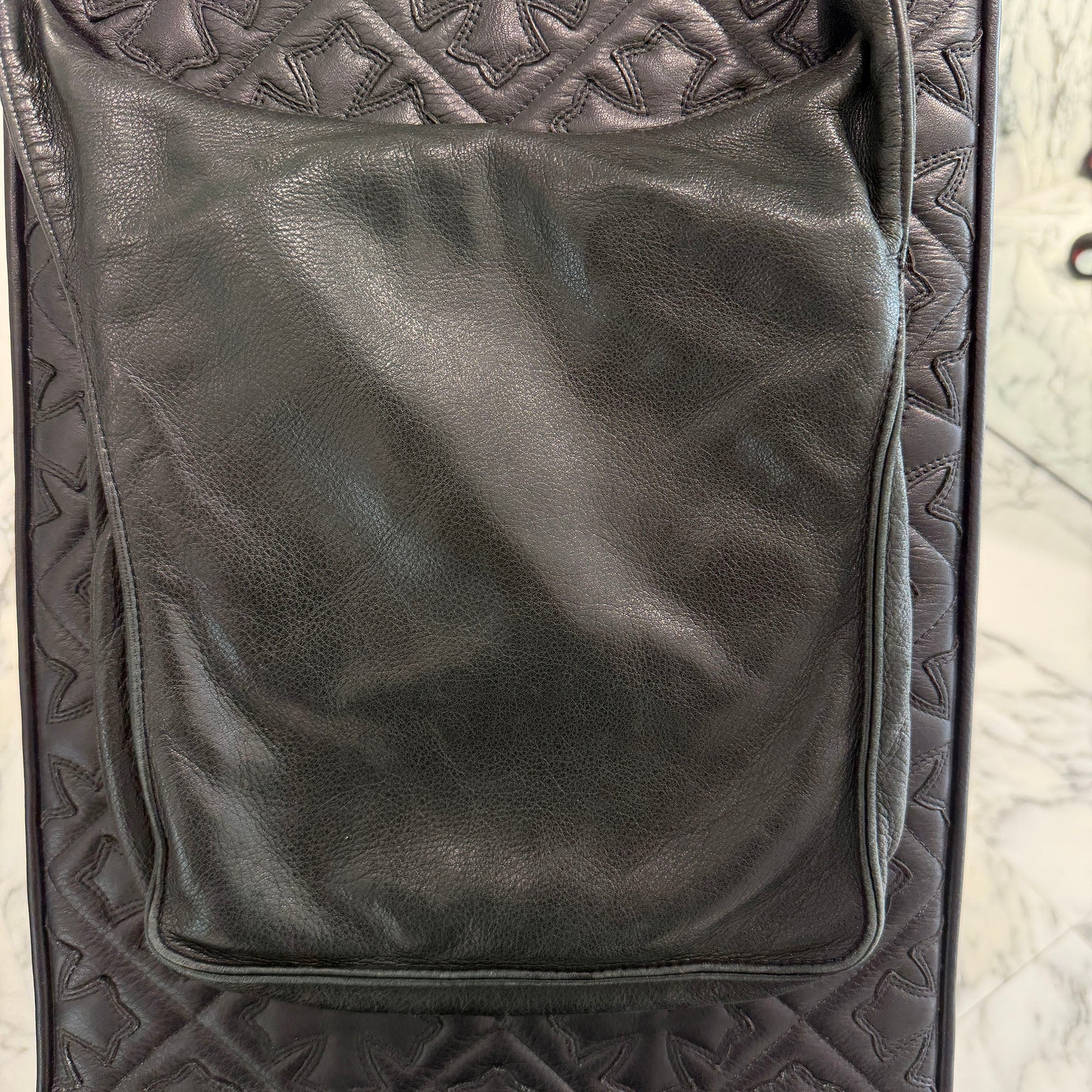 CHROME HEARTS F-SLINGER Leather Shoulder Bag クロムハーツ Fスリンガー レザー ショルダーバッグ