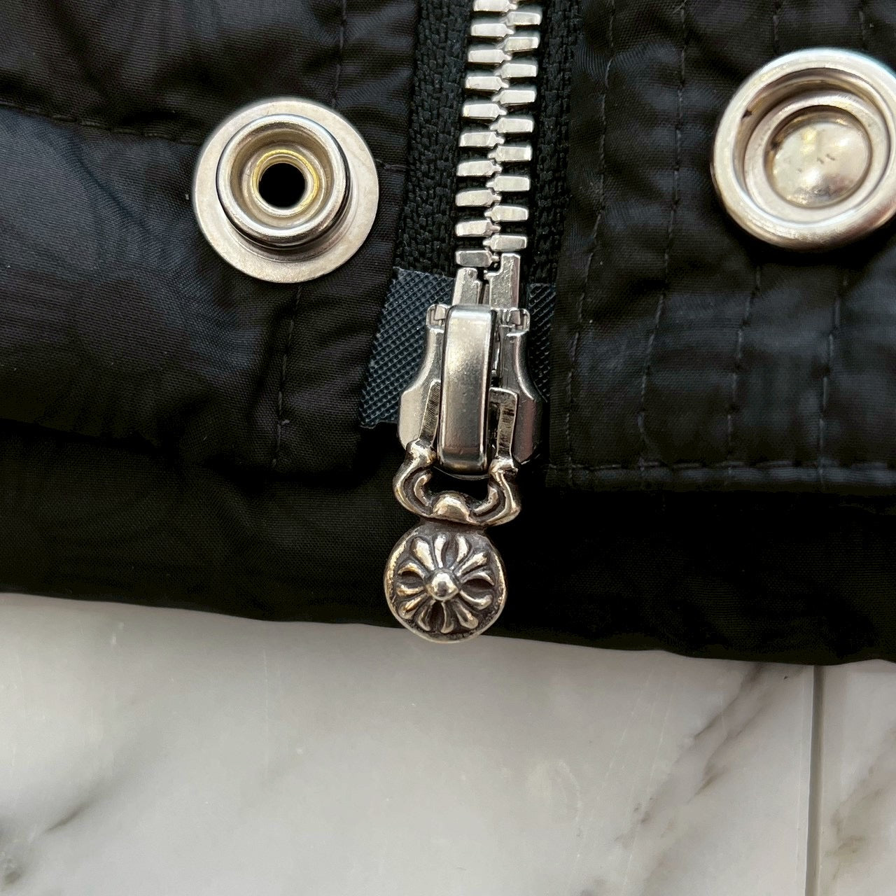 CHROME HEARTS CH Plus Stiff Down Jacket Size S クロムハーツ CHプラス スティッフ ダウンジャケット サイズS