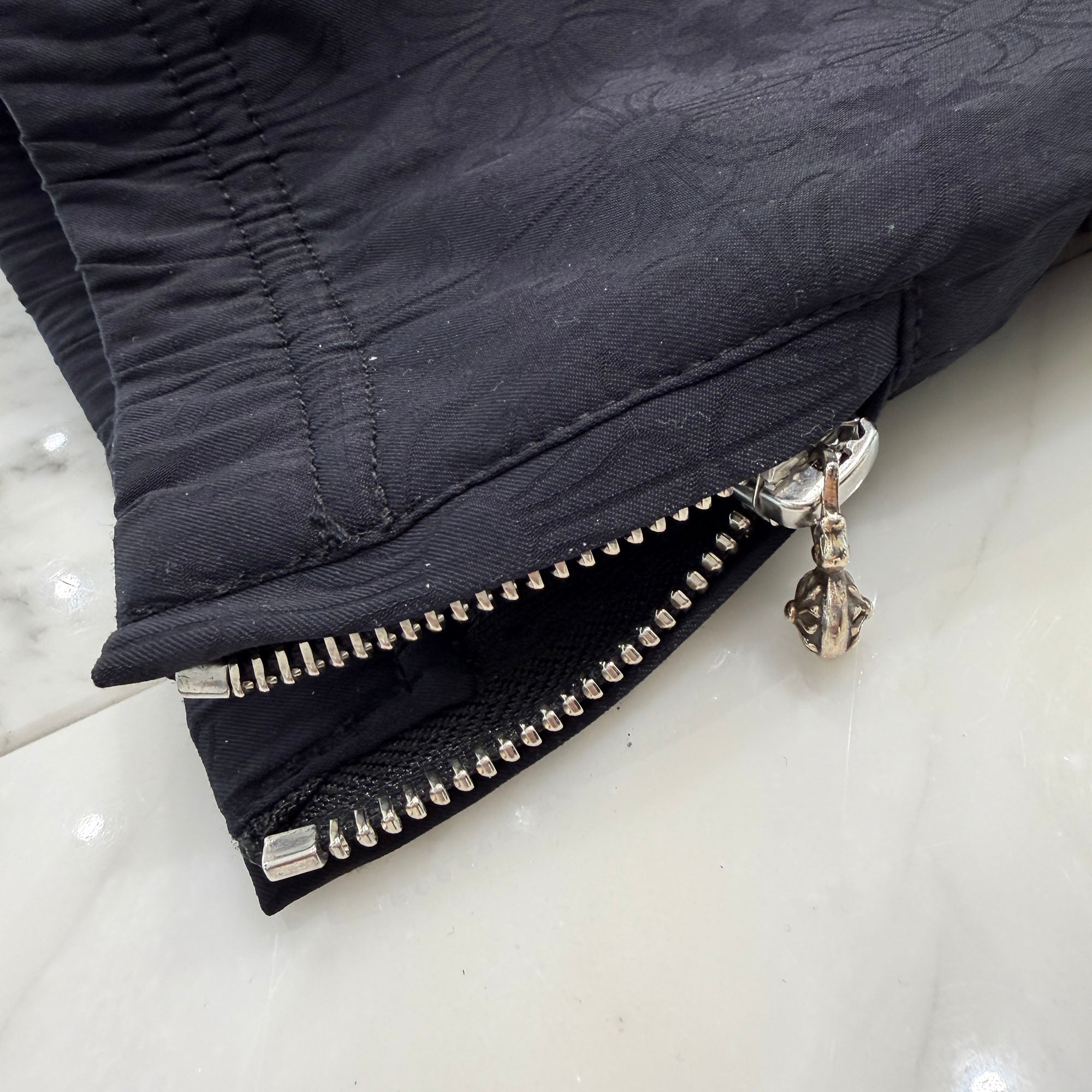 CHROME HEARTS TRASH PICK UP CH Plus Track Nylon Pants Size L クロムハーツ トラッシュピックアップ CHプラス トラック ナイロンパンツ サイズL