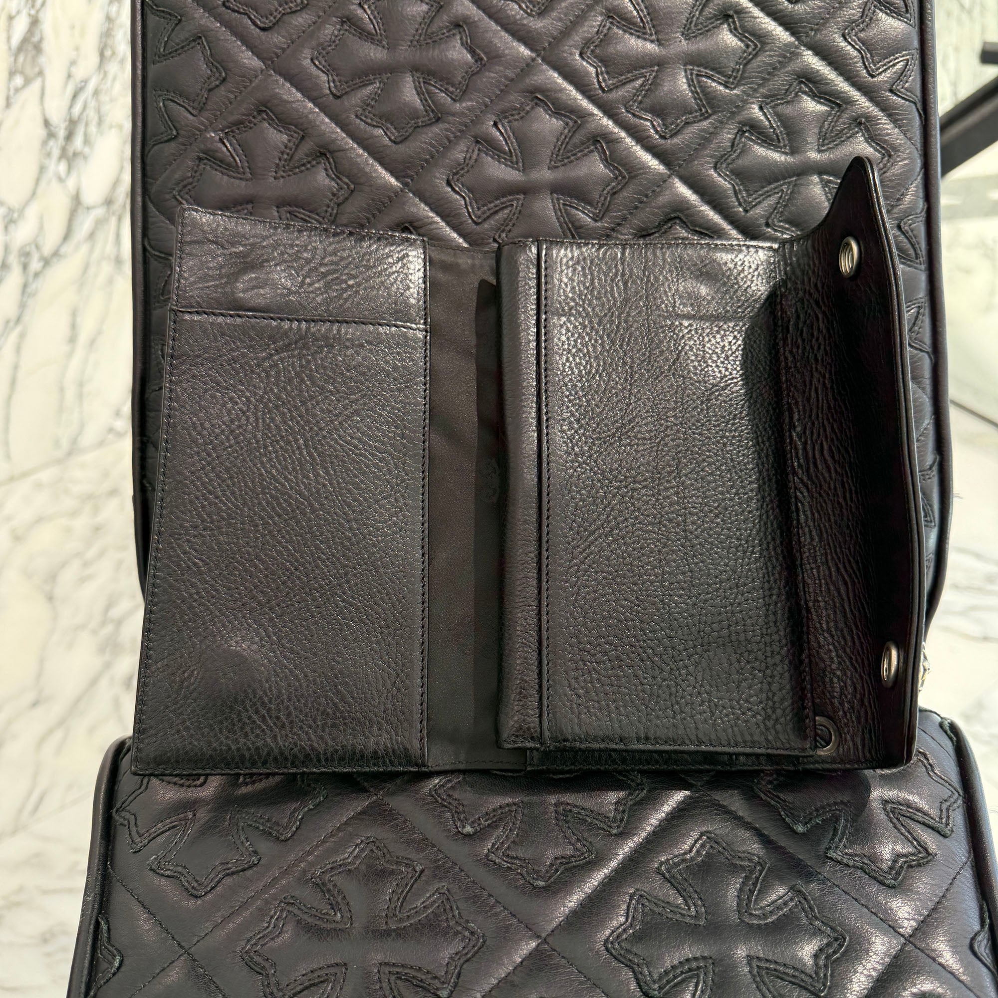CHROME HEARTS Wave Cross Ball Wallet クロムハーツ ウェーブクロスボール ウォレット