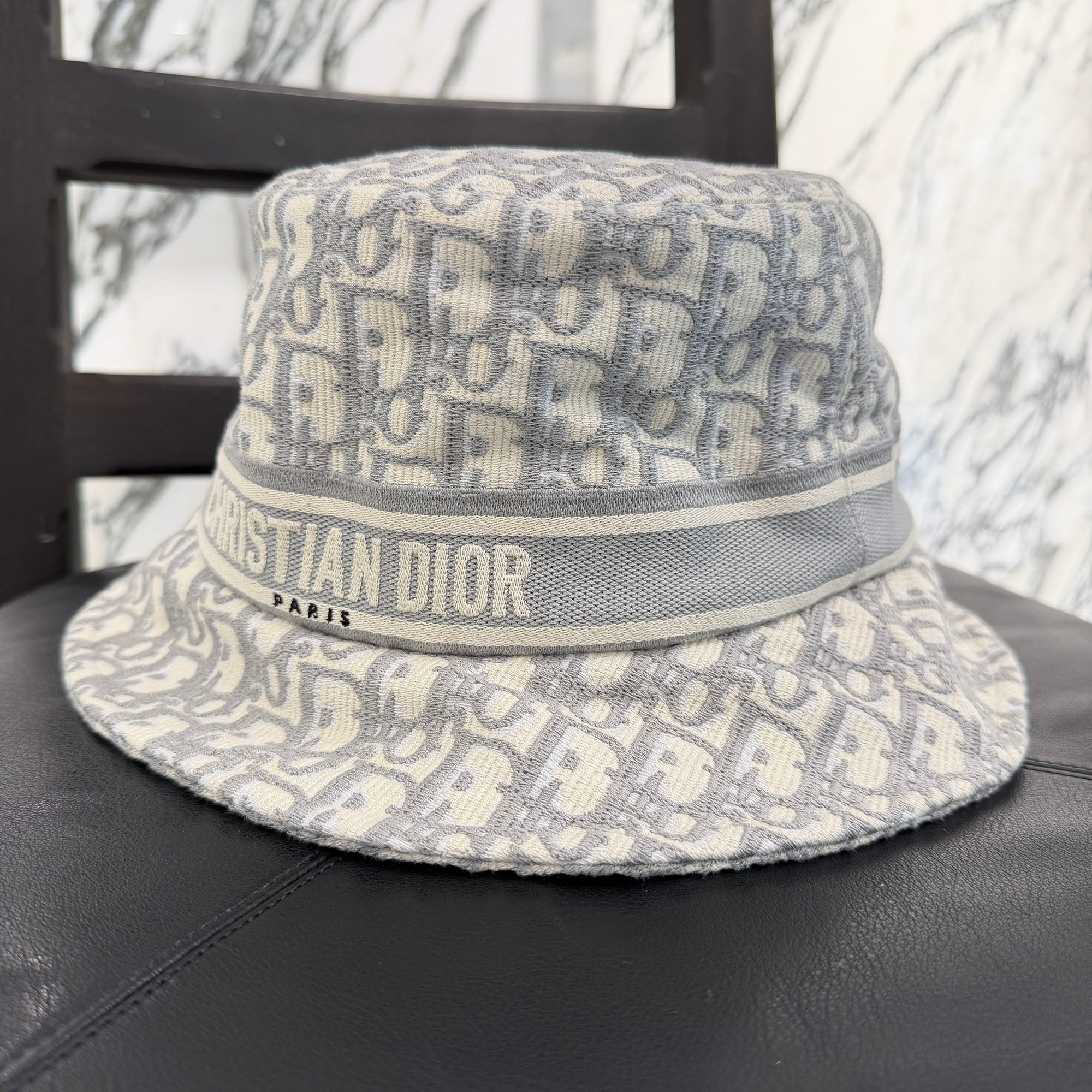 Dior Trotter Oblique Bucket Hat 11DOB923I132 Size 59 ディオール トロッター オブリーク バケットハット サイズ59