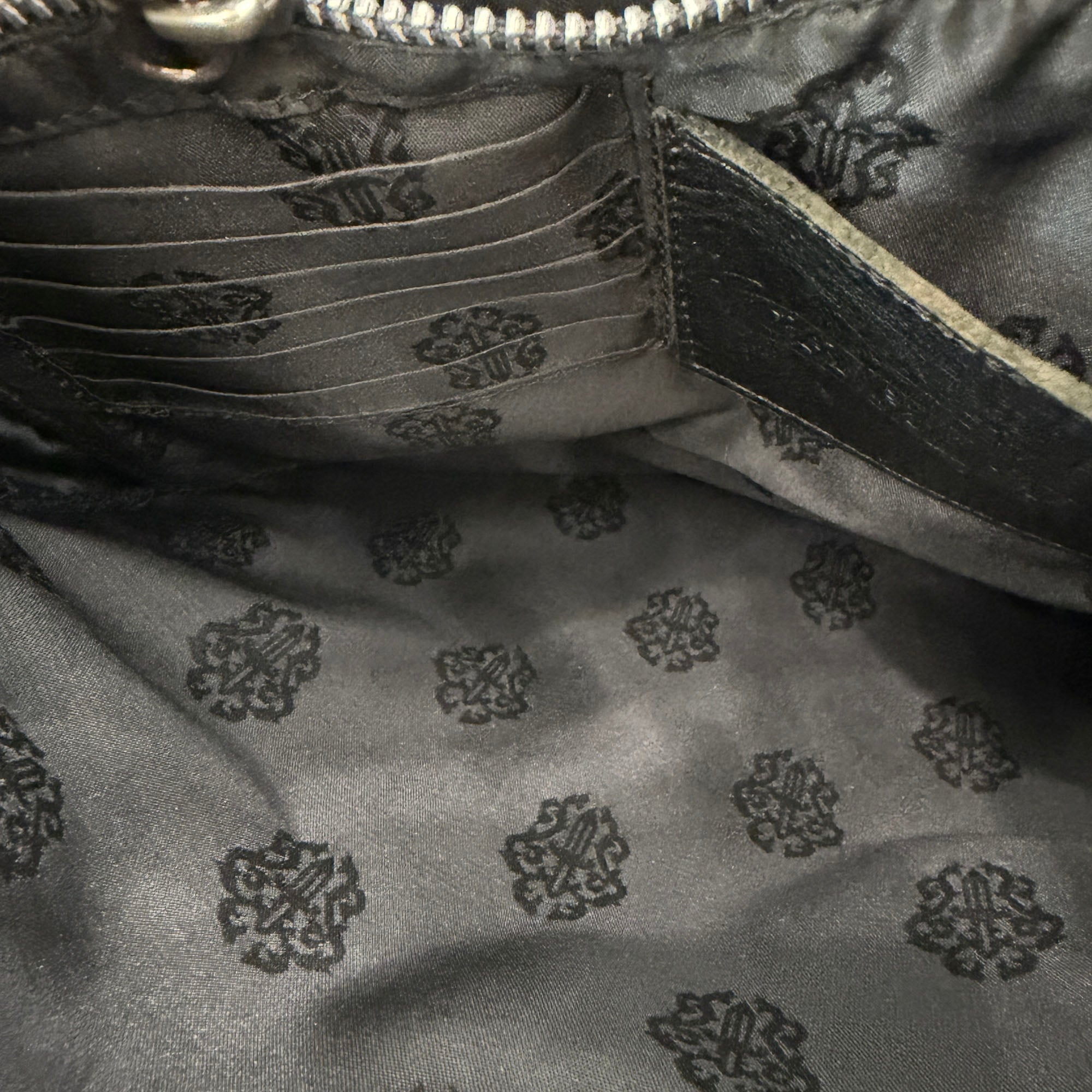 CHROME HEARTS F-SLINGER Leather Shoulder Bag クロムハーツ Fスリンガー レザー ショルダーバッグ