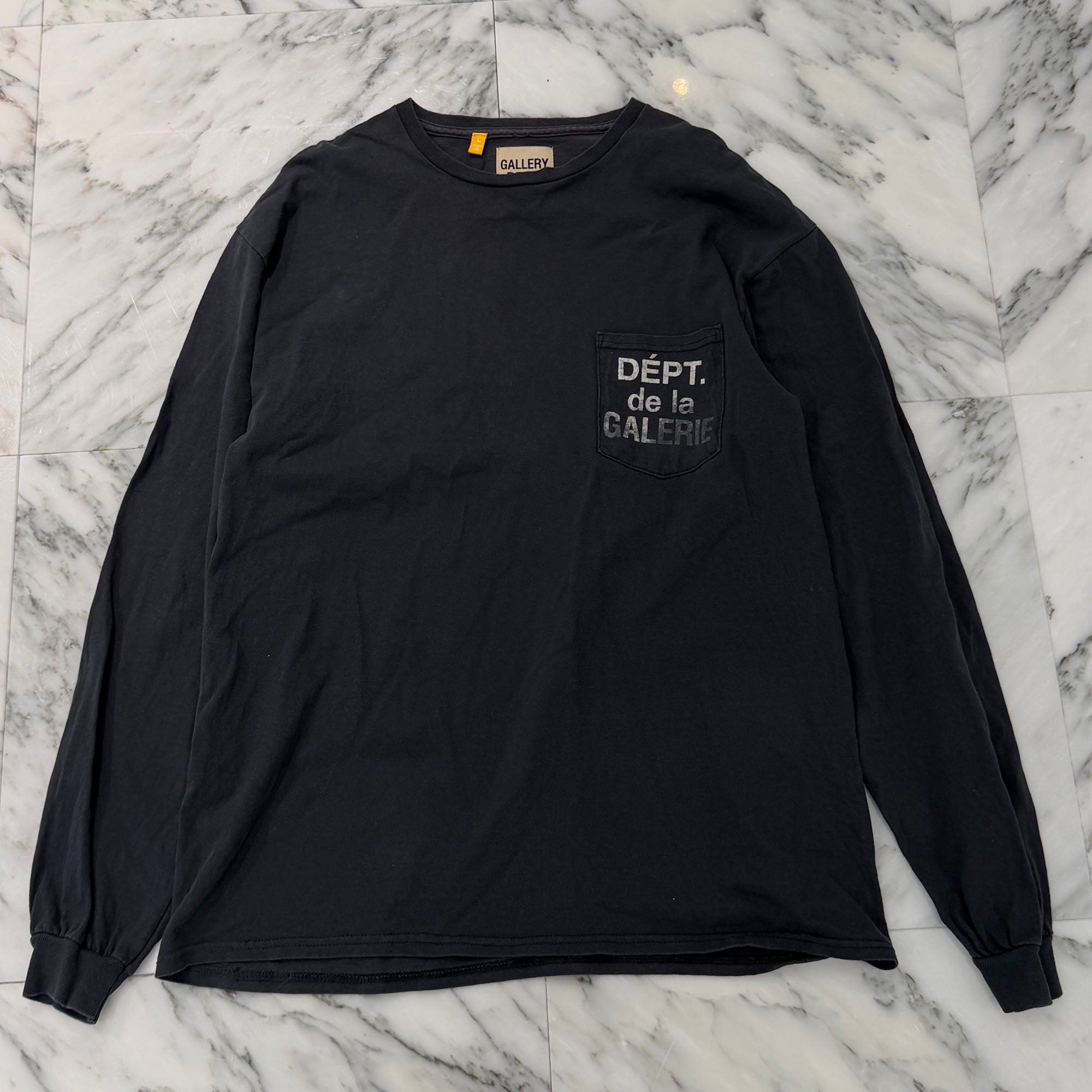 GALLERY DEPT. 2021SS French Logo Pocket Long Sleeve T-Shirt Size L ギャラリーデプト フレンチロゴポケットロングスリーブTシャツ サイズL