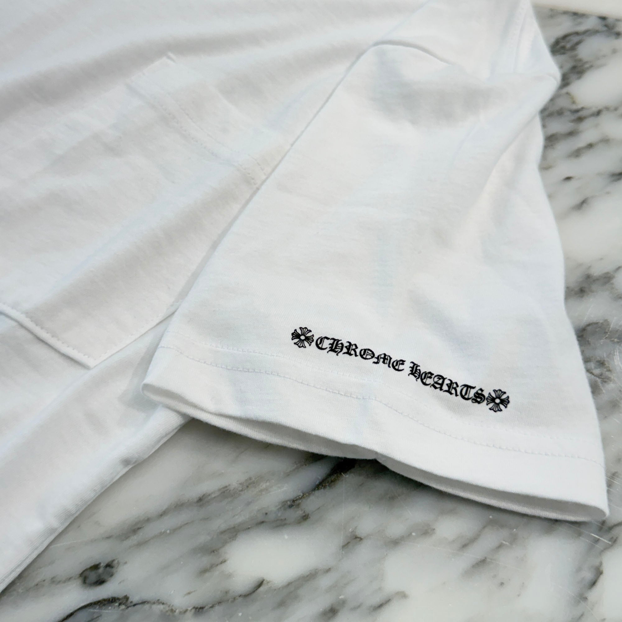 CHROME HEARTS Neck Logo Tee Size XS クロムハーツ ネックロゴTシャツ サイズXS
