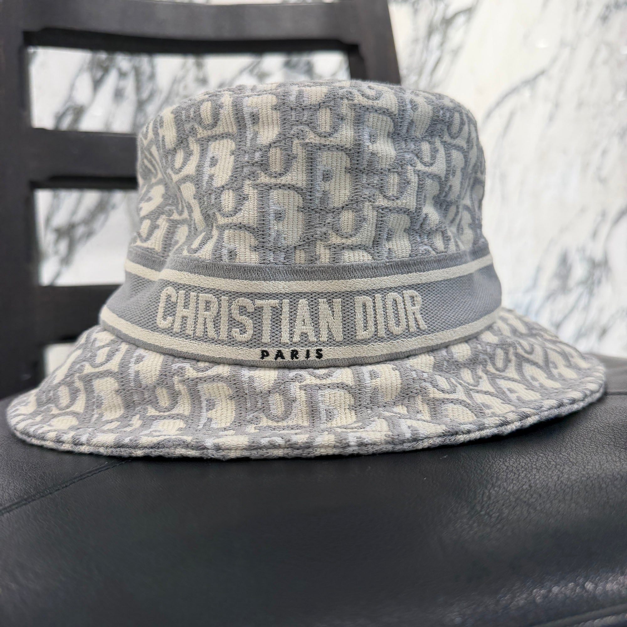 Dior Trotter Oblique Bucket Hat 11DOB923I132 Size 59 ディオール トロッター オブリーク バケットハット サイズ59