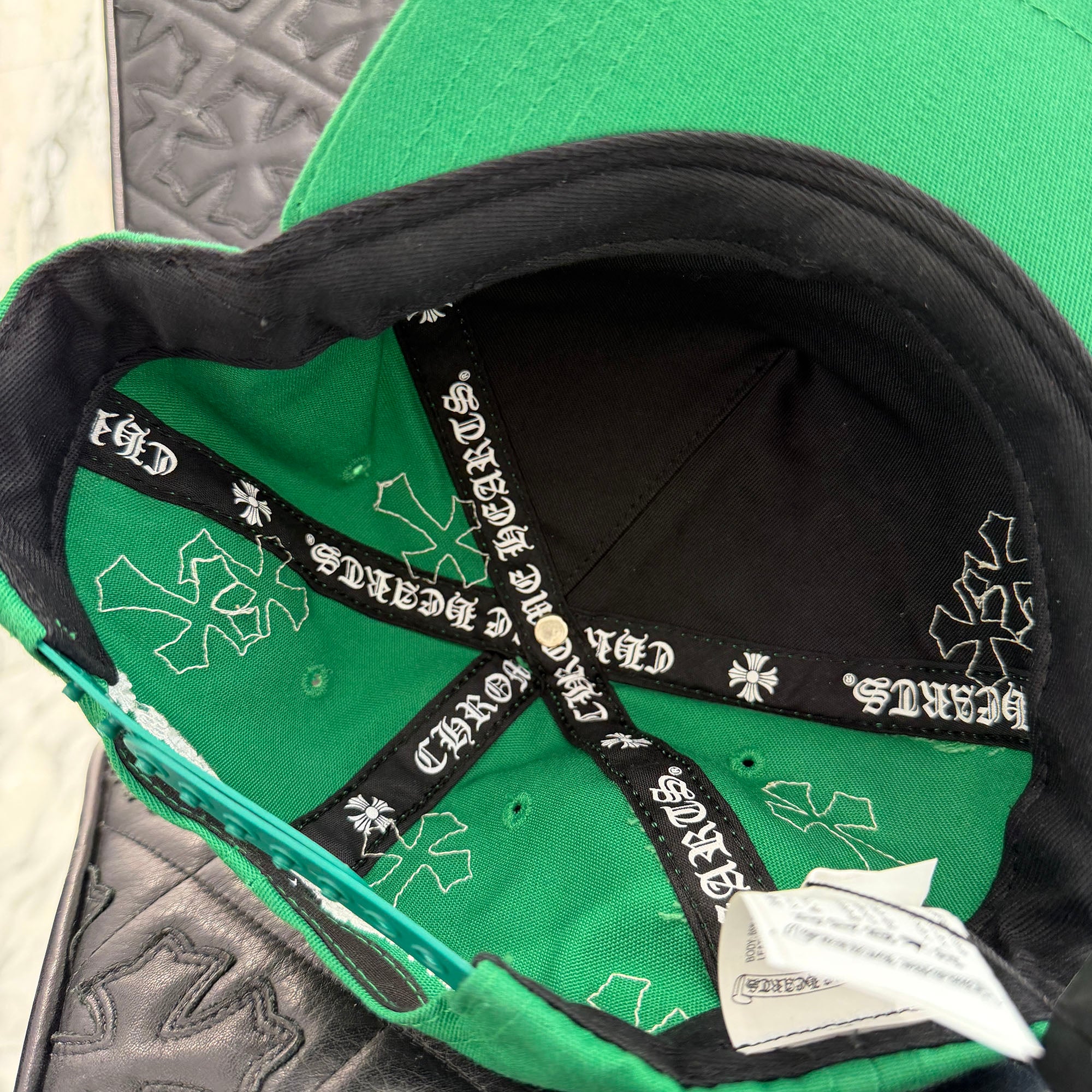 CHROME HEARTS Cemetery Cross Patch Trucker Cap ONE SIZE (53-60) クロムハーツ セメタリークロス トラッカーキャップ サイズ ONE SIZE (53-60)