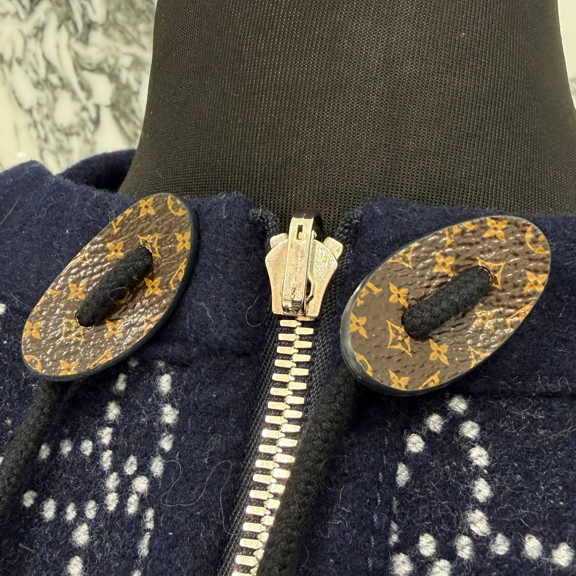 LOUIS VUITTON 2022SS Mahina Reversible Poncho FMCO18 Size TU ルイ