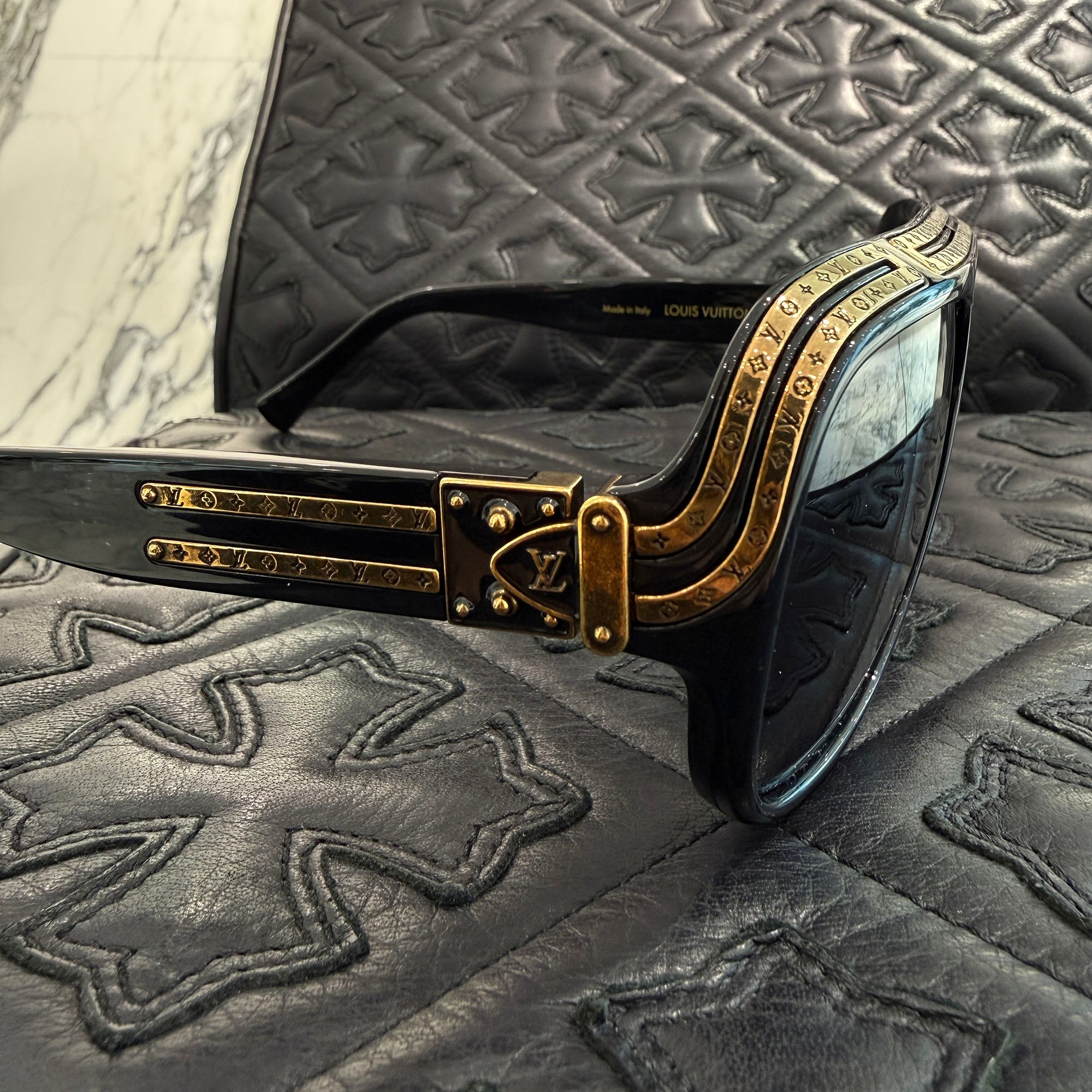 LOUIS VUITTON 1.0 Millionaires Sunglasses Z2516U Size 63□16 140