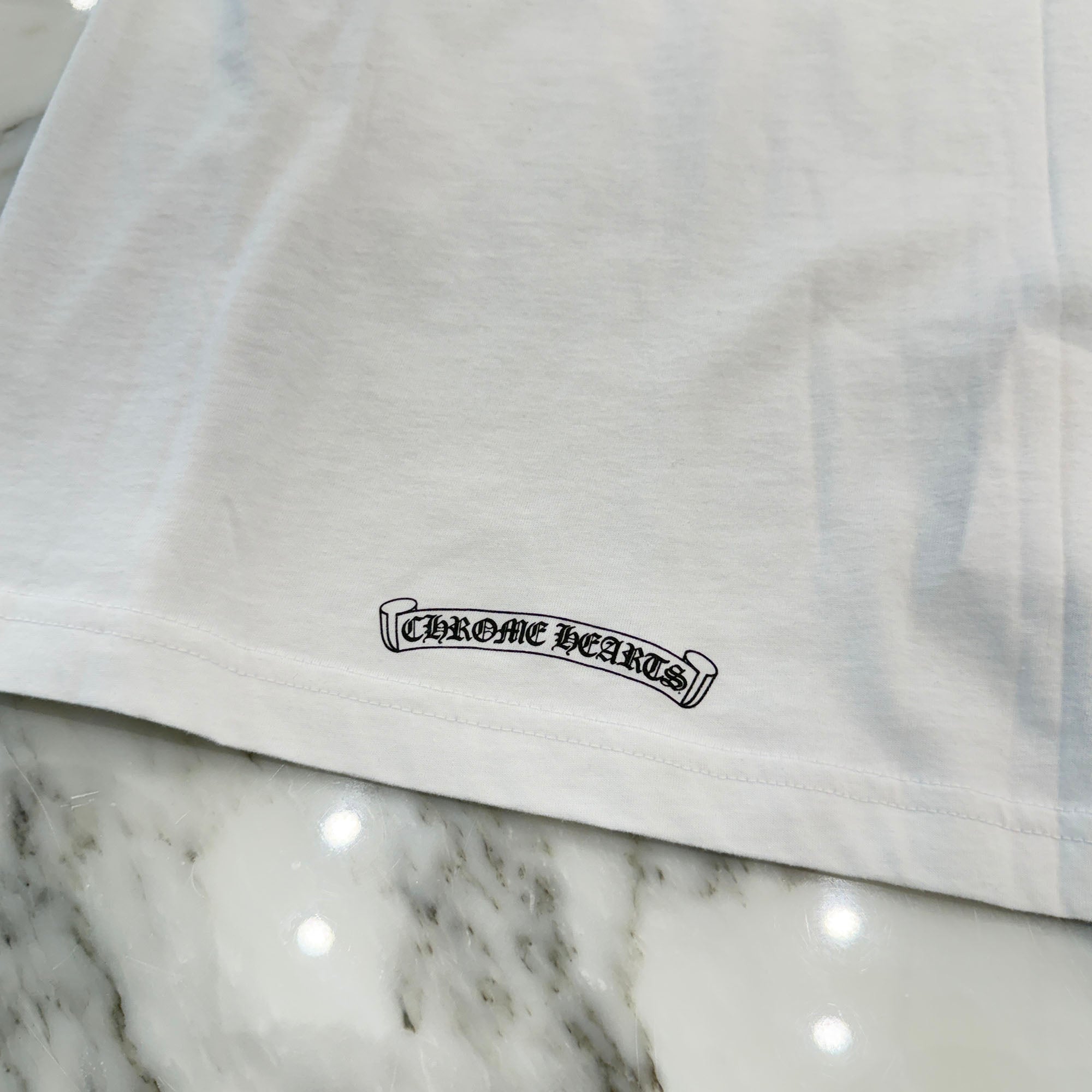 CHROME HEARTS Neck Logo Tee Size XS クロムハーツ ネックロゴTシャツ サイズXS