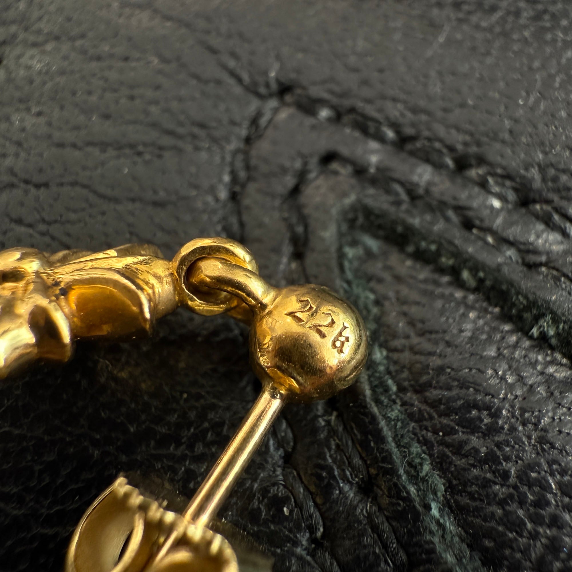 CHROME HEARTS 22K TINY E CH PLUS Earring クロムハーツ 22K タイニーE CHプラス イヤリング ピアス