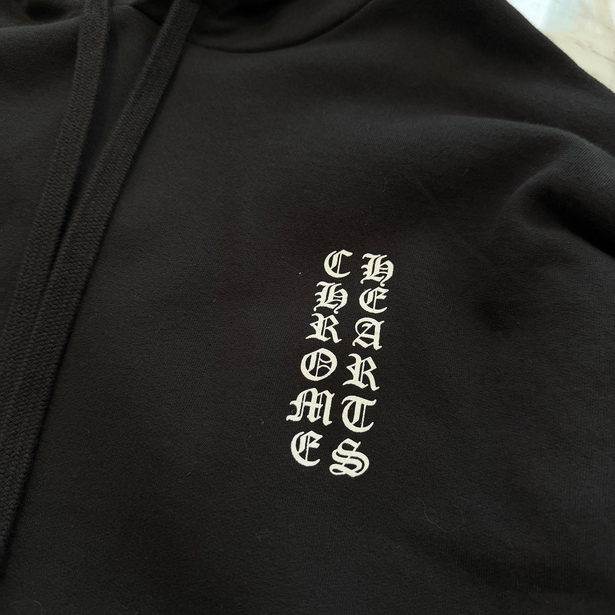 CHROME HEARTS 1988 Vertical Logo Pullover Hoodie Size XL クロムハーツ 1988 ヴァーティカルロゴ プルオーバーフーディー サイズXL