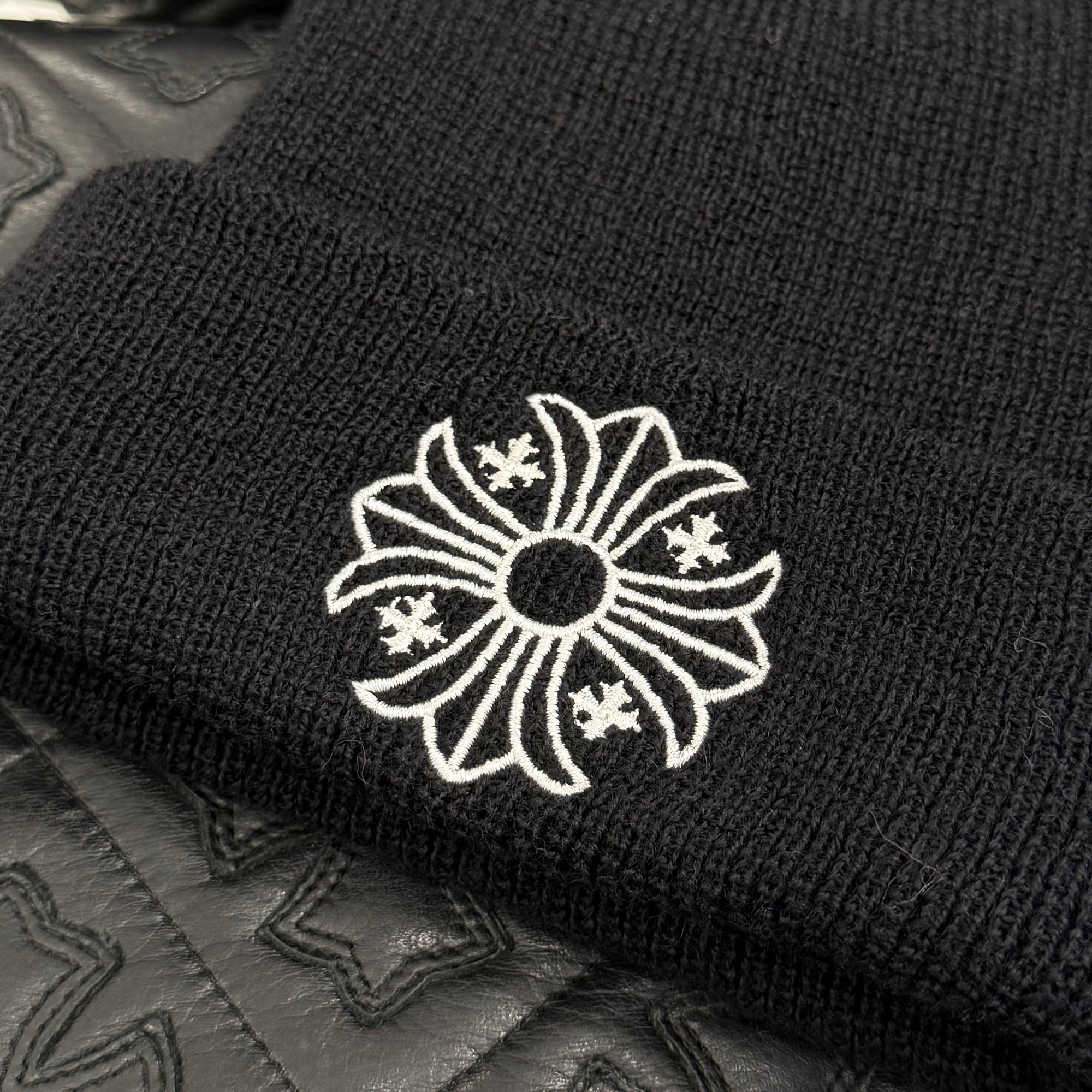 CHROME HEARTS CH Plus WOOL WATCH CAP Size ONE SIZE (23cm) クロムハーツ CHプラス ウール ウォッチキャップ ビーニー サイズONE SIZE (23cm)