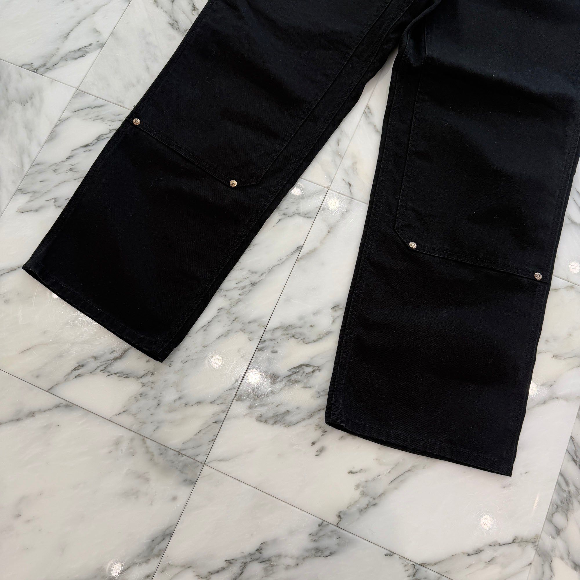 CHROME HEARTS Carpenter Cross Ball Button Denim Pants Size 34 クロムハーツ カーペンター クロスボールボタン デニムパンツ サイズ34