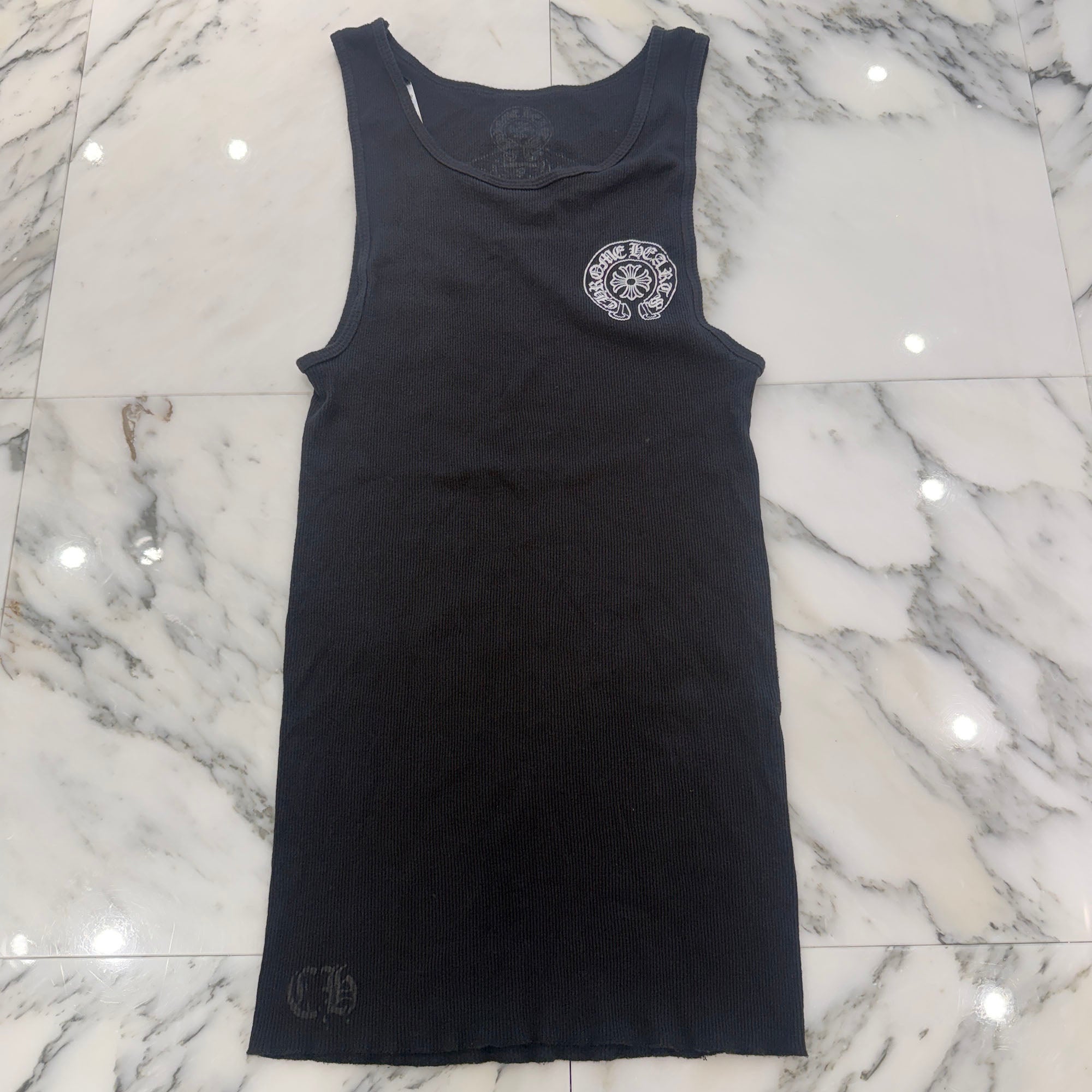 CHROME HEARTS Horseshoe Logo Tank Top Size XL クロムハーツ ホースシュー ロゴ タンクトップ サイズXL