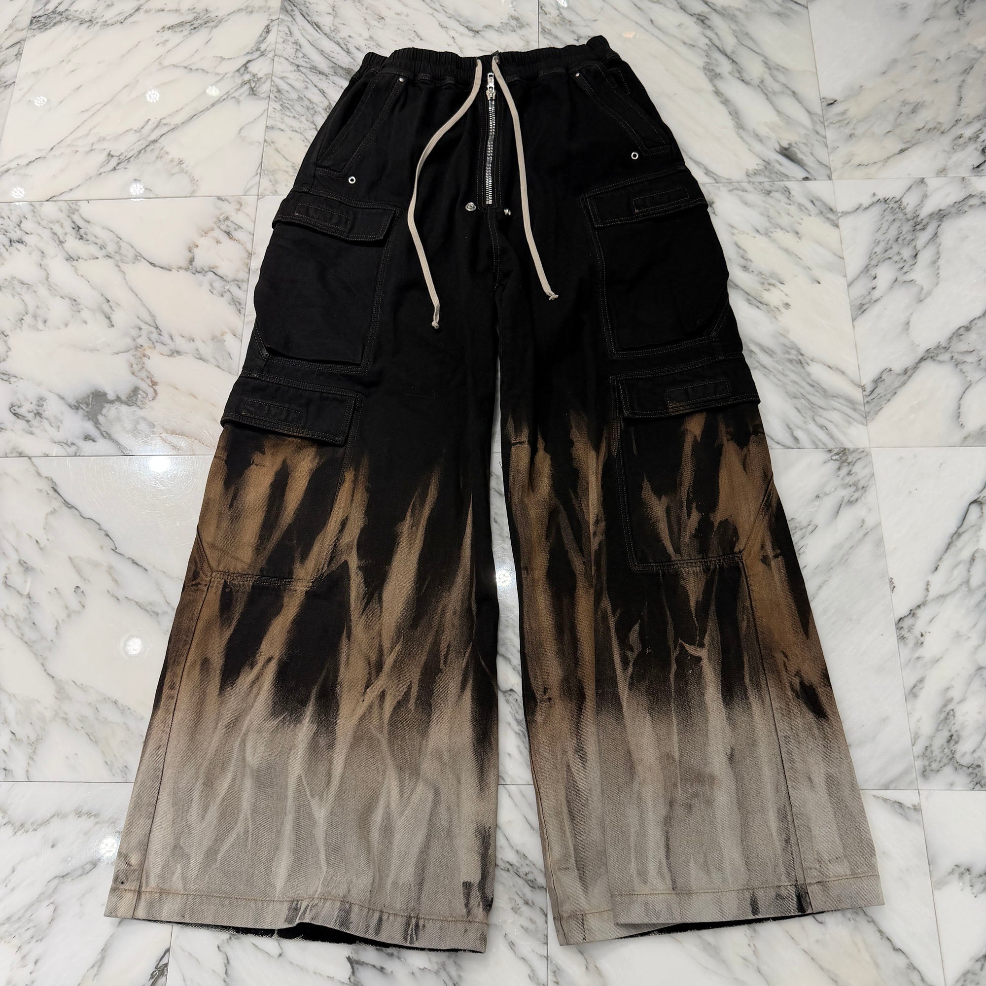Rick Owens 2024AW DRKSHDW Double Cargo Jumbo Belas Pants DS02D2324-BSUN Size XL リックオウエンス ダークシャドウ ダブルカーゴ ジャンボベラス パンツ サイズXL