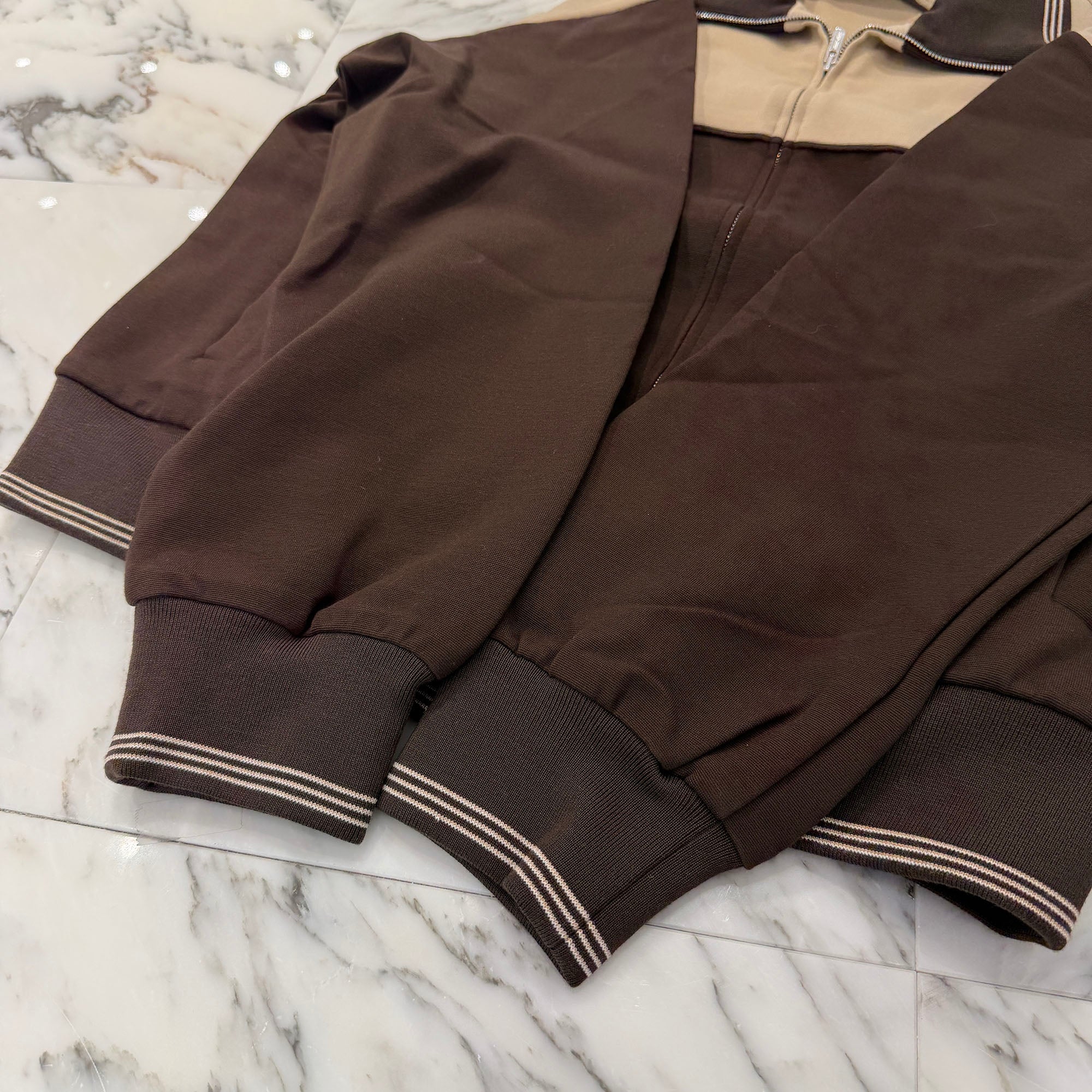 MIU MIU 2025AW Cotton Fleece Zip Up Jacket MJLA02 SOOO 18FX  Size S ミュウミュウ コットンフリース ジップアップ ジャケット サイズS