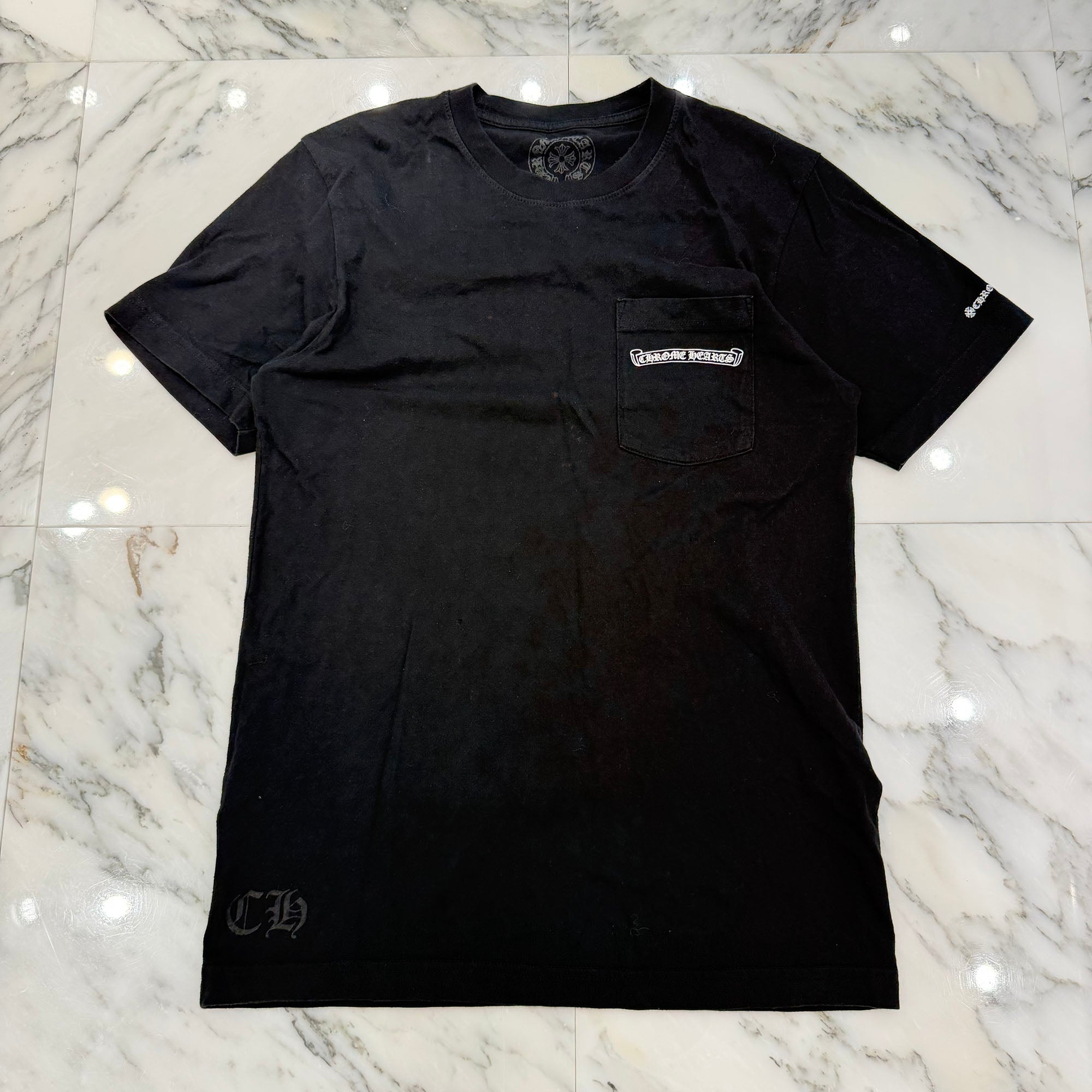 CHROME HEARTS Back Scroll Tee Size M クロムハーツ バックスクロール Tシャツ サイズM
