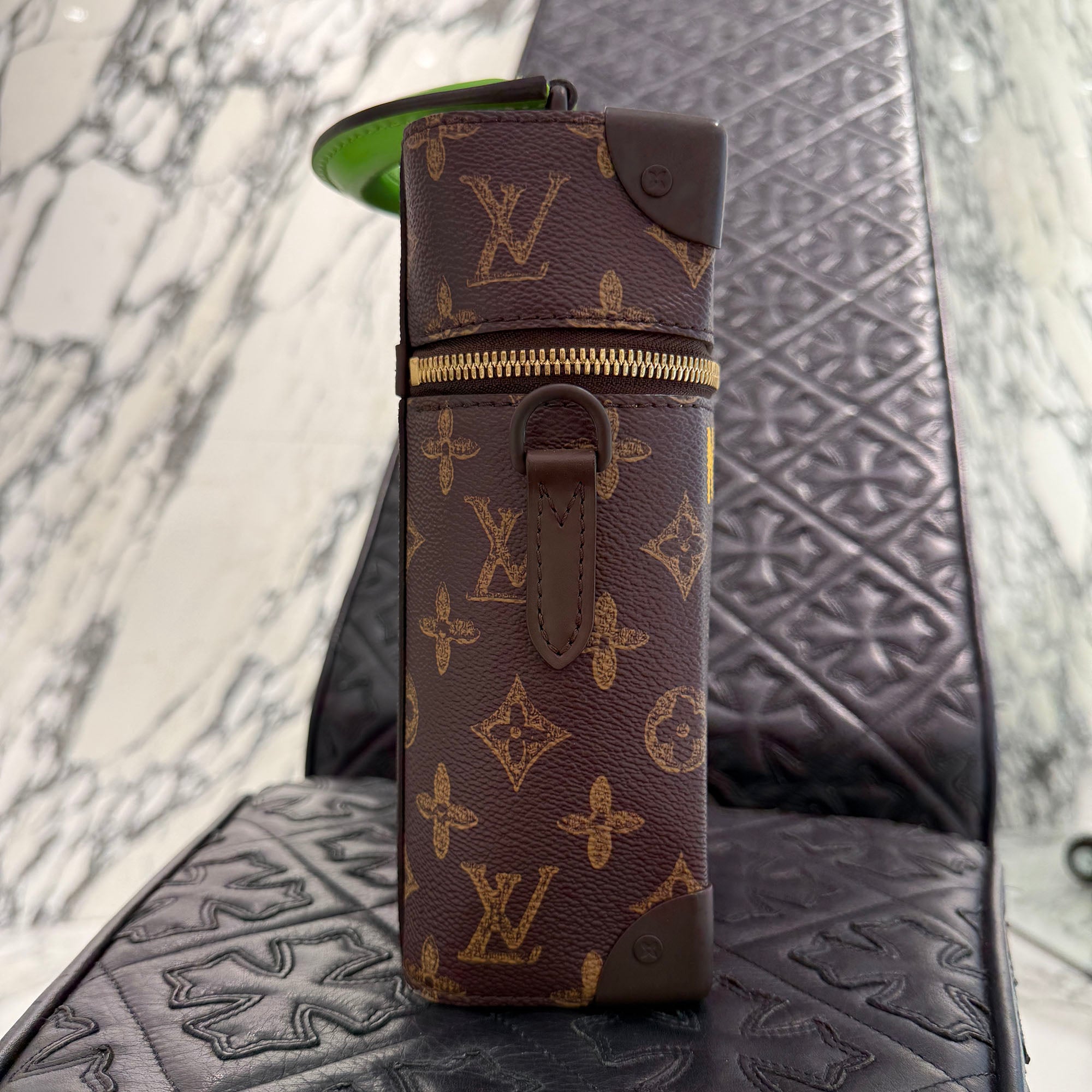 LOUIS VUITTON Monogram Vertical Box Trunk Shoulder Bag M59664 ルイヴィトン モノグラム ヴェルティカル・ボックス トランク ショルダーバッグ