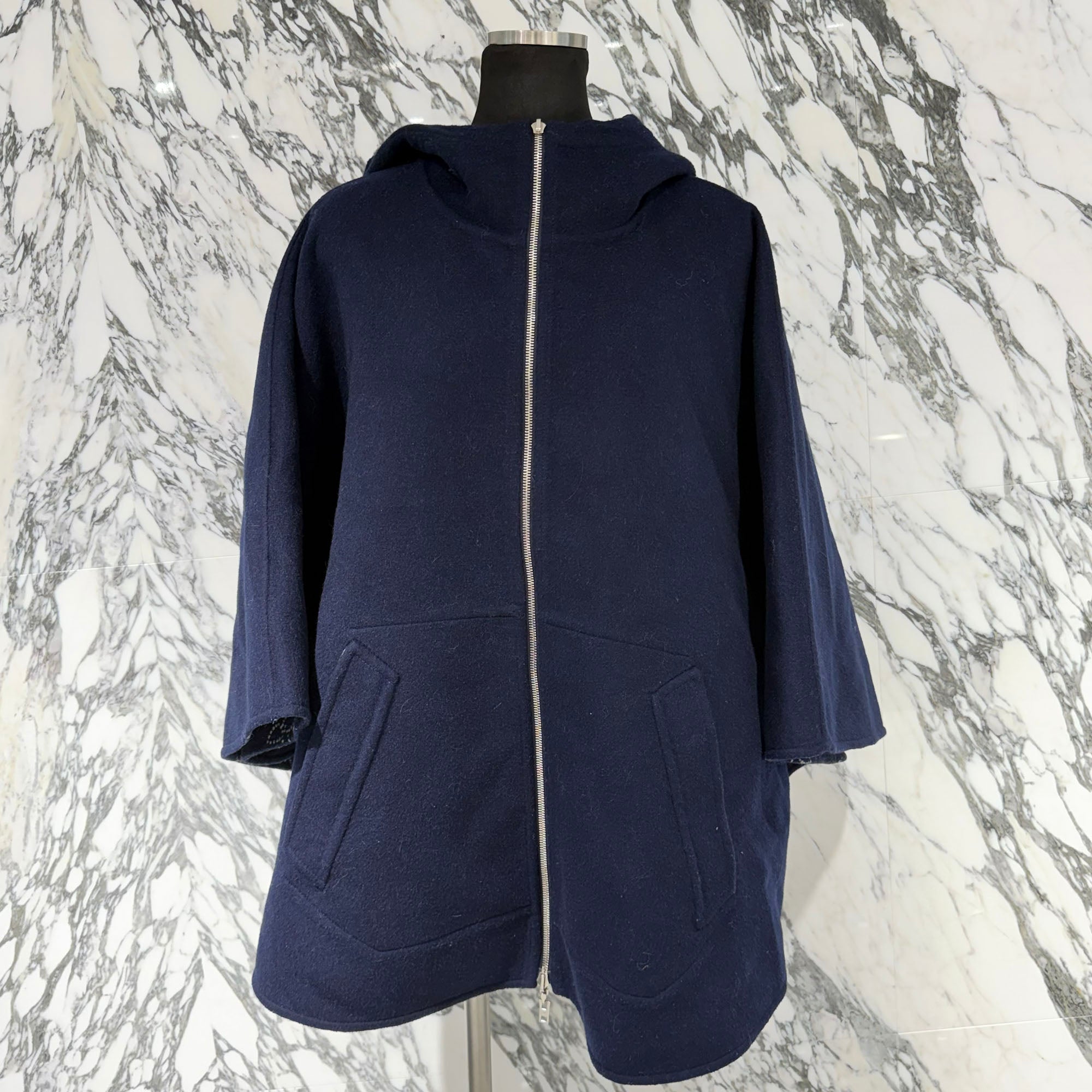 LOUIS VUITTON 2022SS Mahina Reversible Poncho FMCO18 Size TU ルイ
