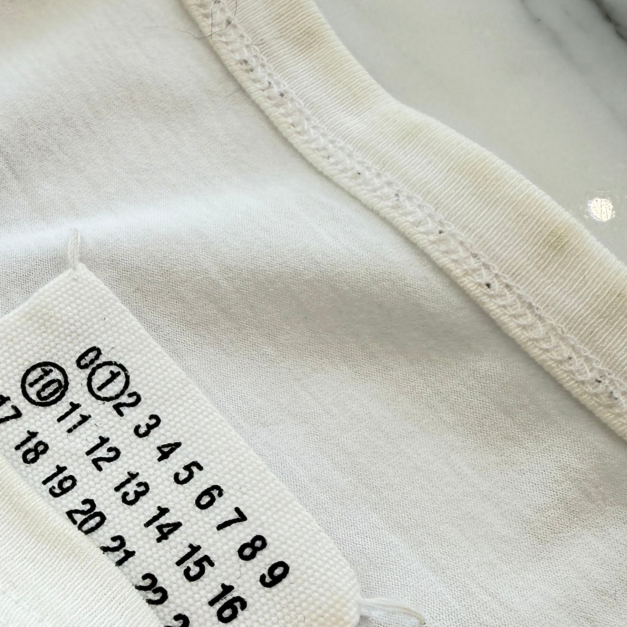 Maison Margiela 2023SS Numbering Logo Tee S50GC0684 S22816 Size L メゾンマルジェラ ナンバリング ロゴ Tシャツ サイズL