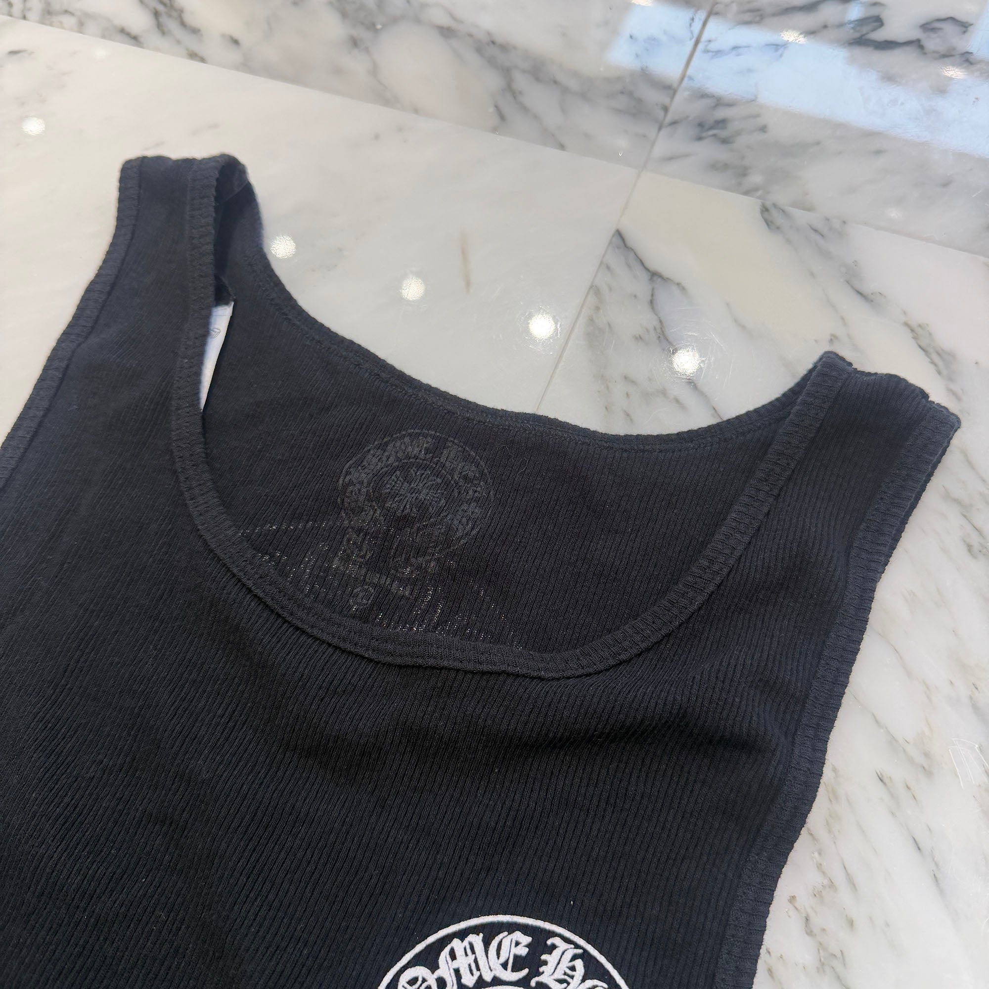 CHROME HEARTS Horseshoe Logo Tank Top Size XL クロムハーツ ホースシュー ロゴ タンクトップ サイズXL