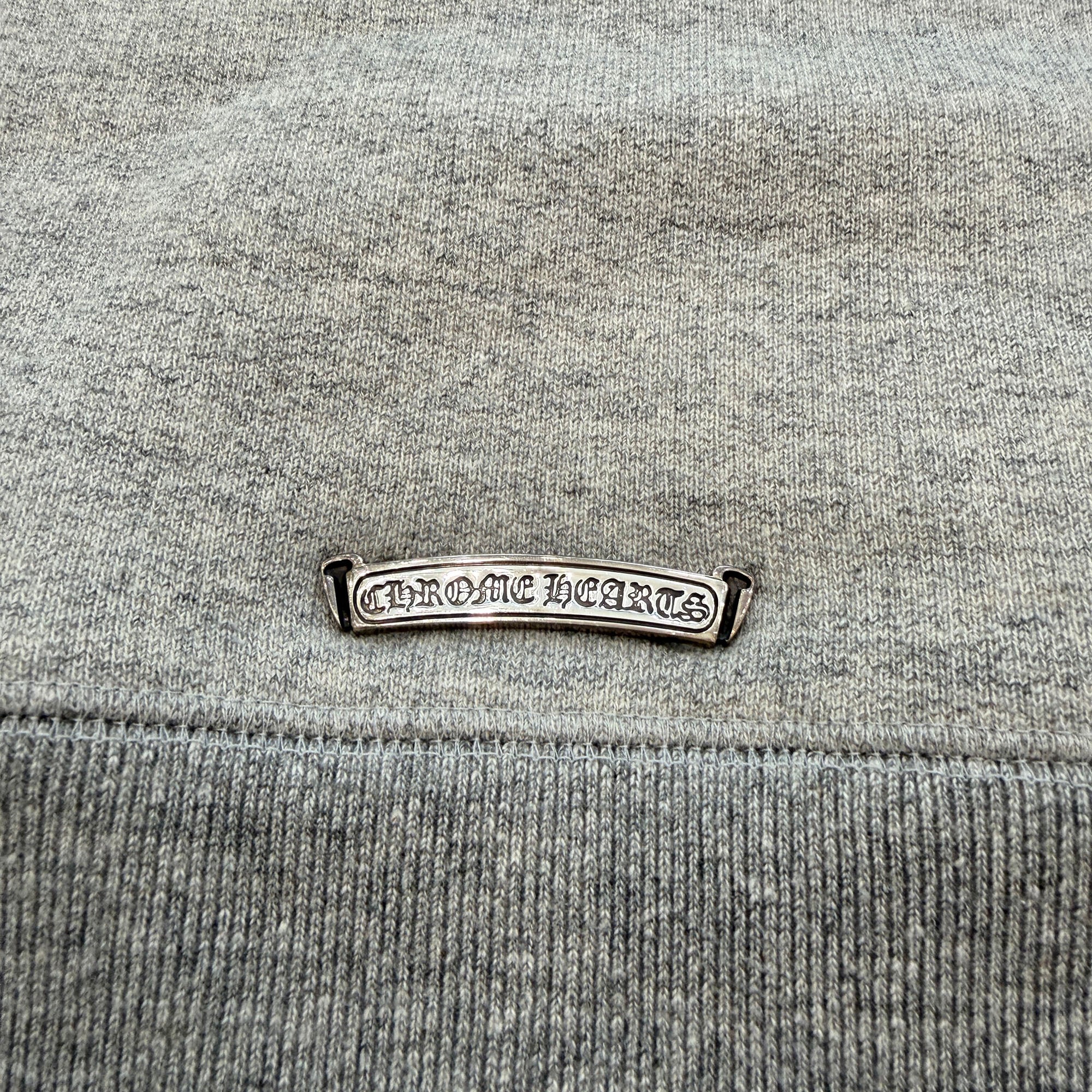 CHROME HEARTS 2025SS Y NOT Cemetery Cross Applique Embroidery Sweatshirt Size M クロムハーツ ワイノット セメタリークロス アップリケ刺繡 スウェットシャツ サイズM